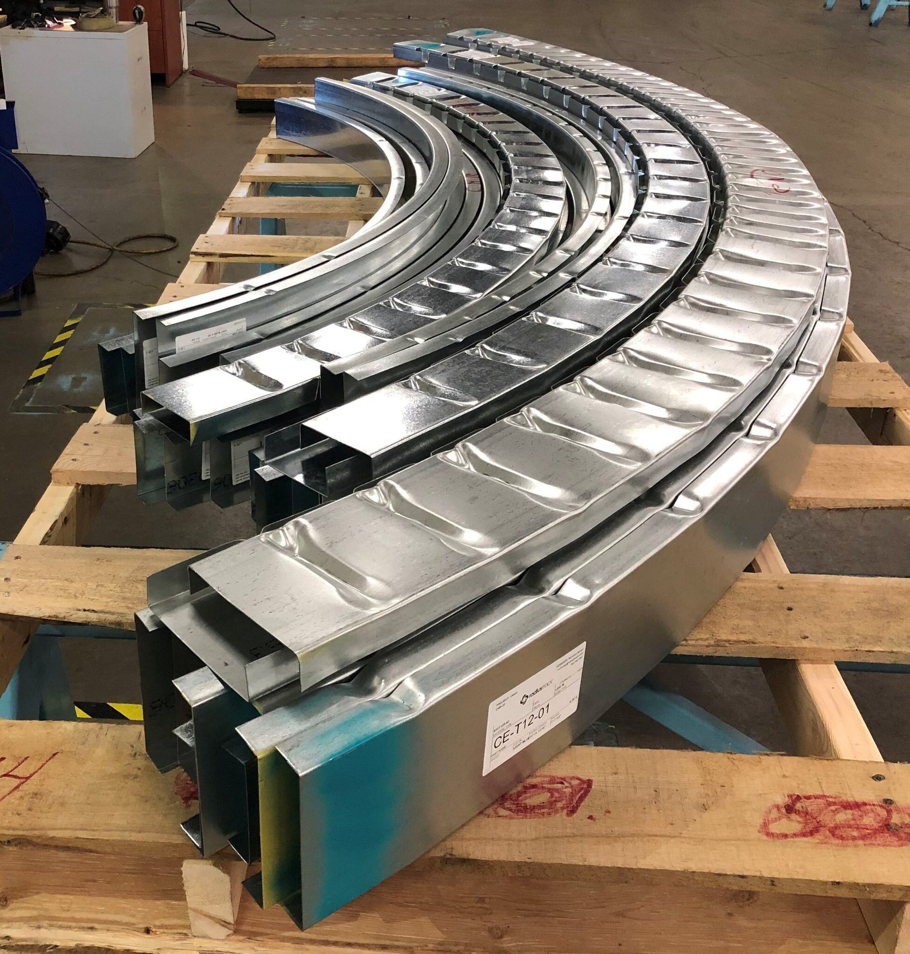 Online Available Parts Radius Track
