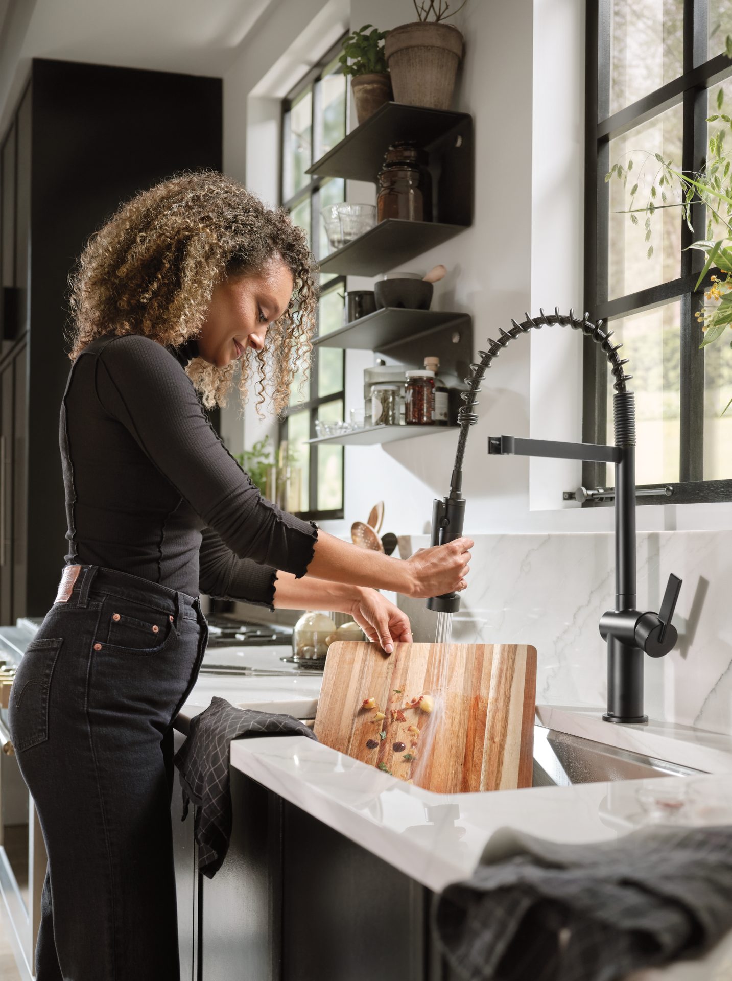 Interior design, Wood, Tableware, Kitchen, Window, Plant