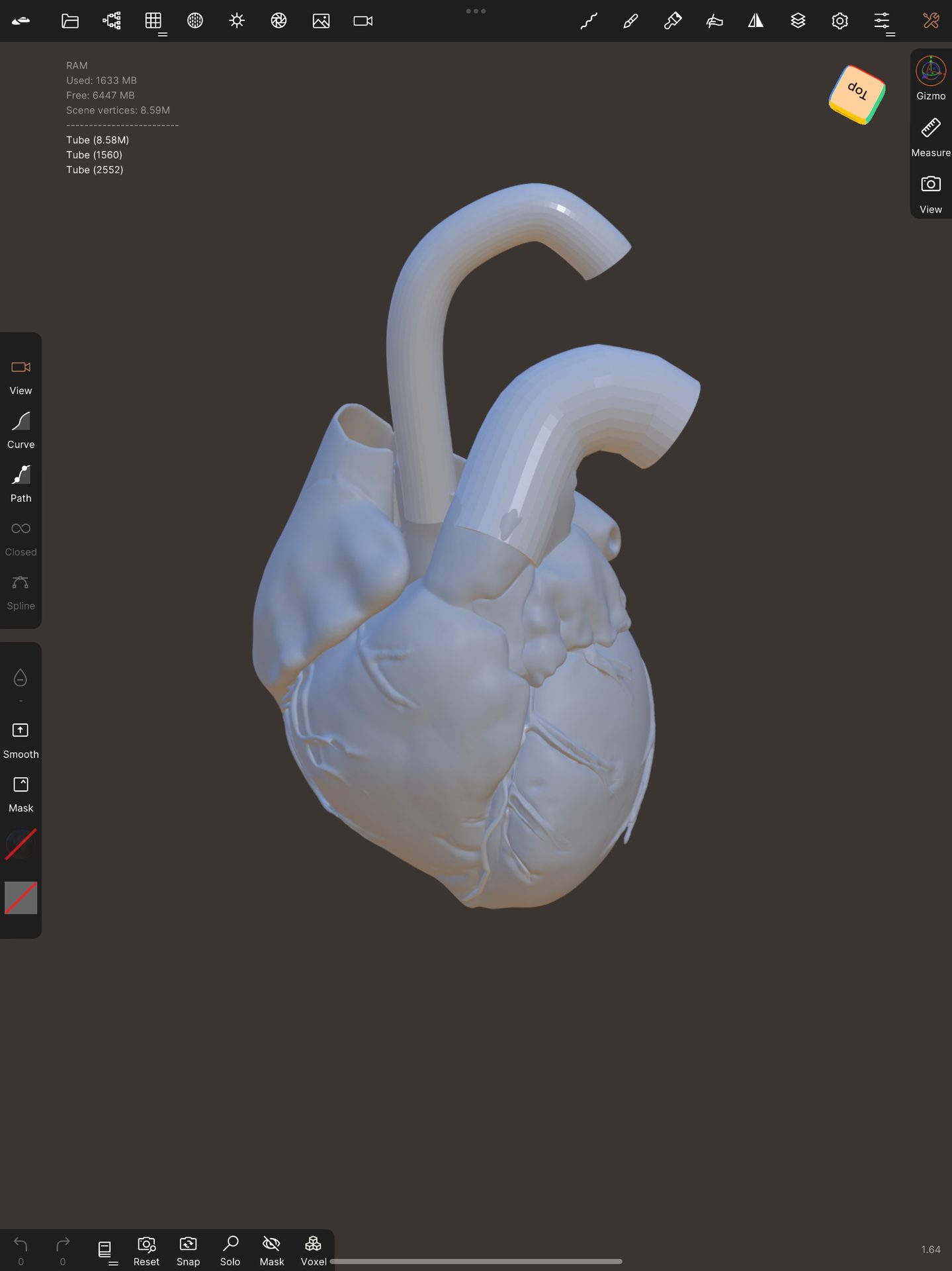 Graphics software, Output device, Jaw, Gesture, Screenshot