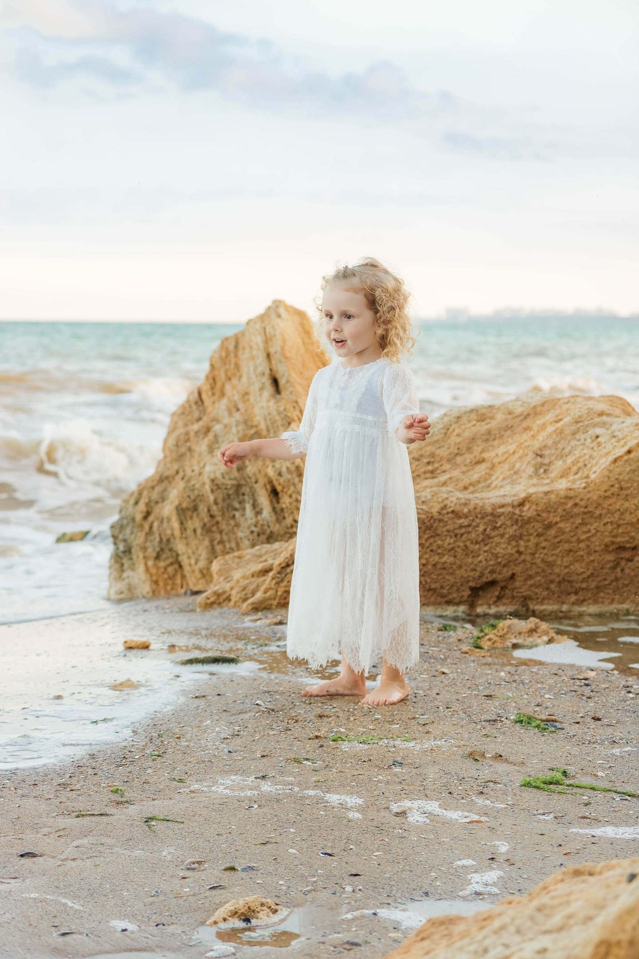 People in nature, Flash photography, Hair, Water, Sky, Cloud, Azure, Dress, Plant, Wood