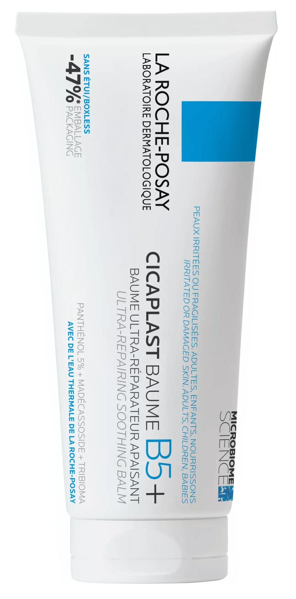 La Roche-Posay Cicaplast Baume B5+ boxless, ultra-repairing soothing balm for irritated skin.