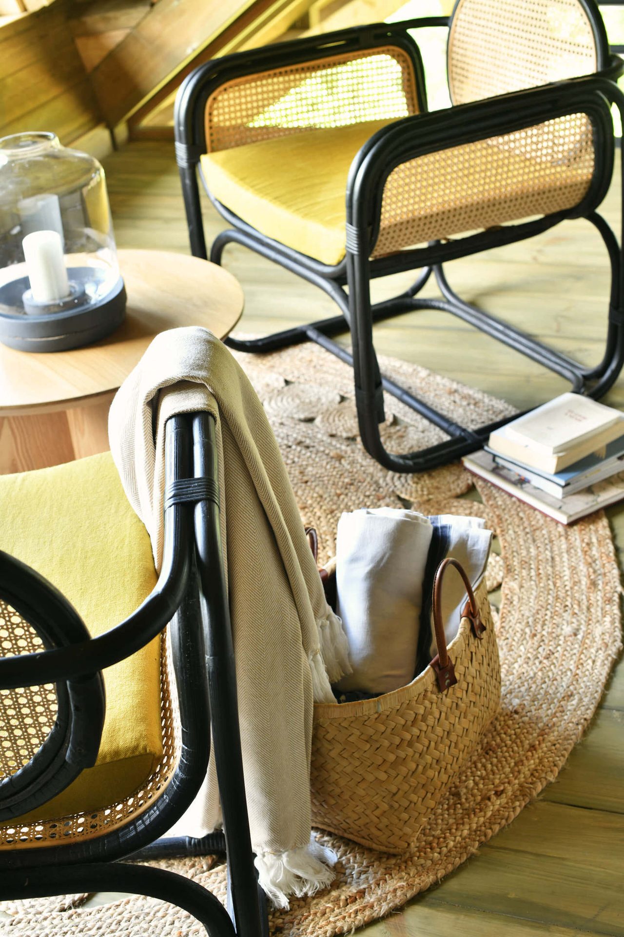 Outdoor furniture, Automotive design, Shoe, Comfort, Chair, Wood, Yellow, Tableware, Armrest