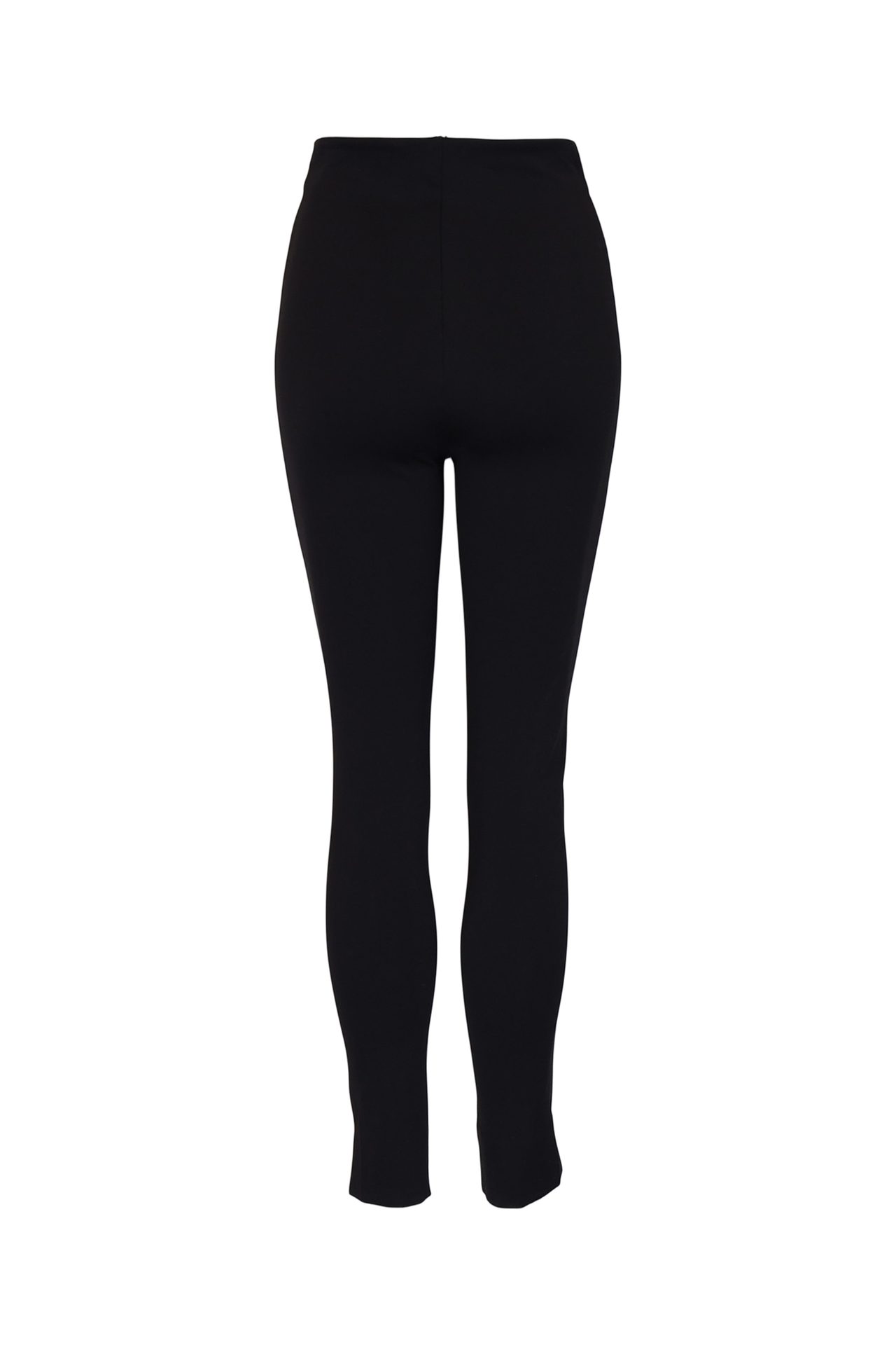 Black leggings, rear view.