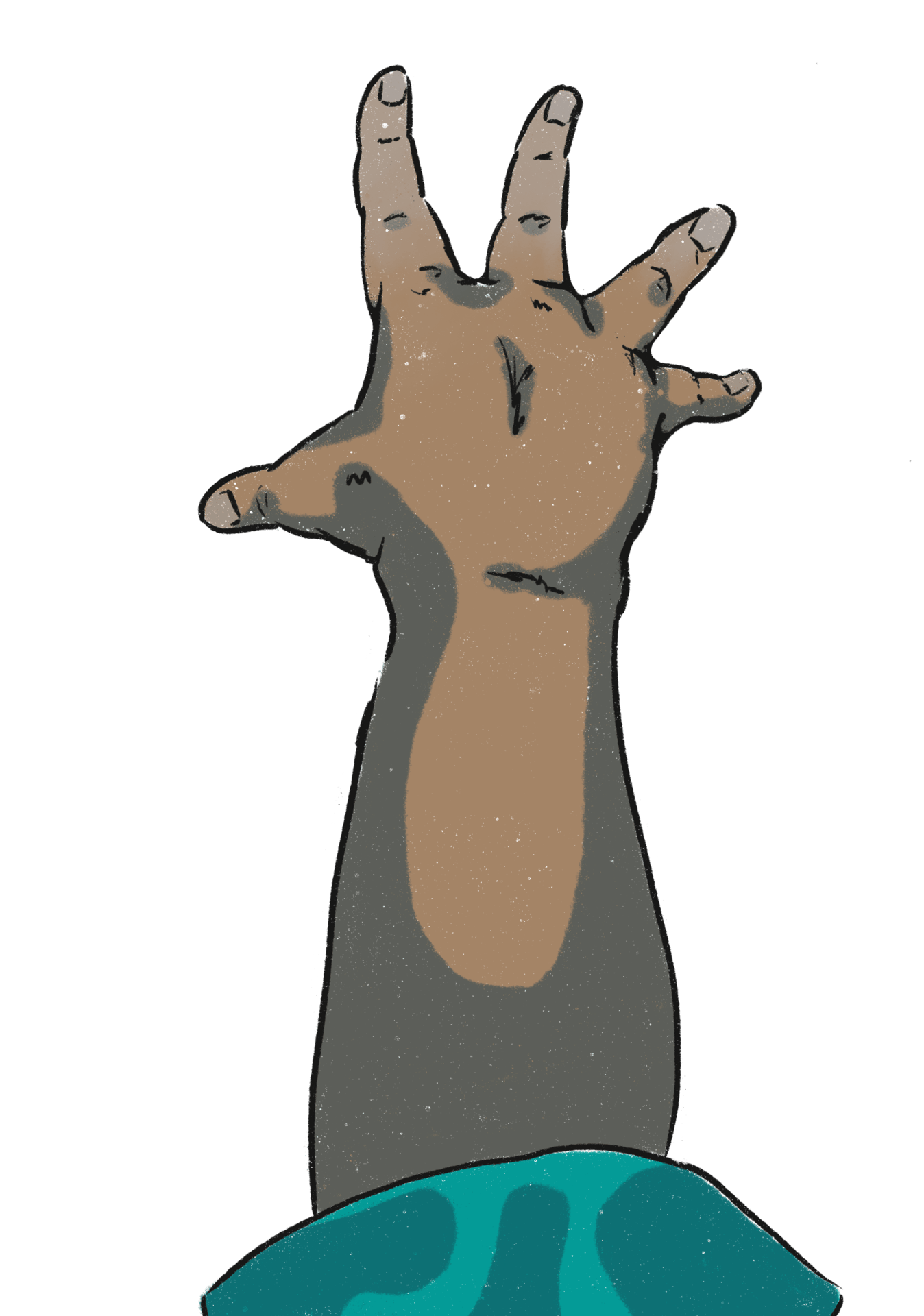 Giraffidae, Giraffe, Cartoon, Gesture, Finger, Fawn, Art