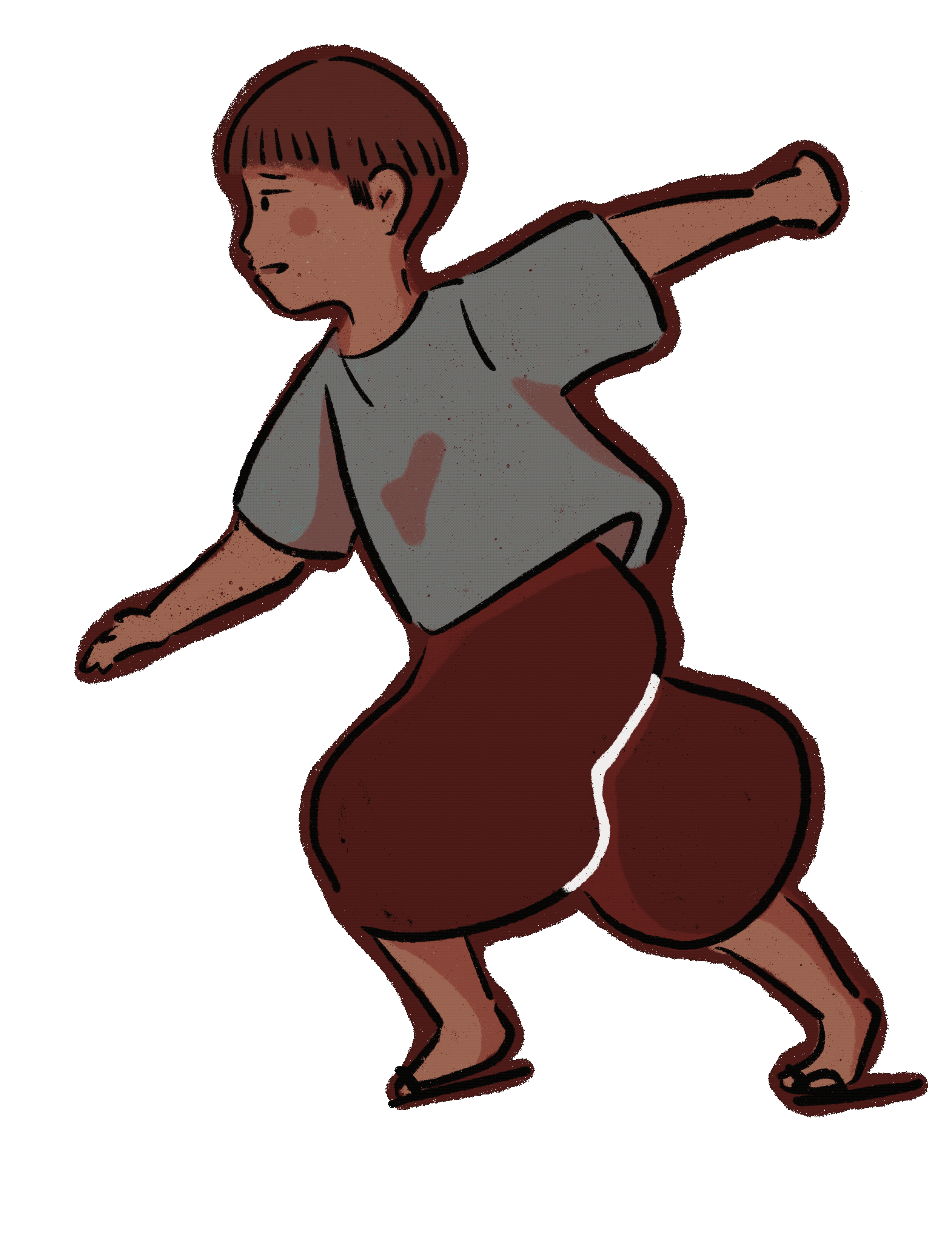 Human body, Hair, Head, Hand, Arm, Leg, Cartoon, Sleeve, Happy, Gesture