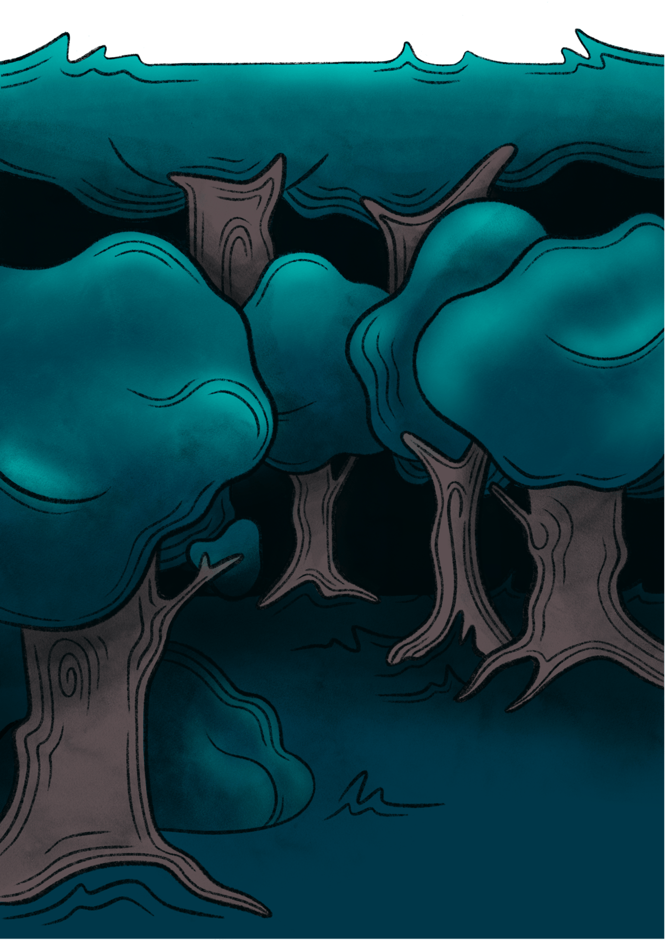 Liquid, Azure, Organism, Aqua, Art