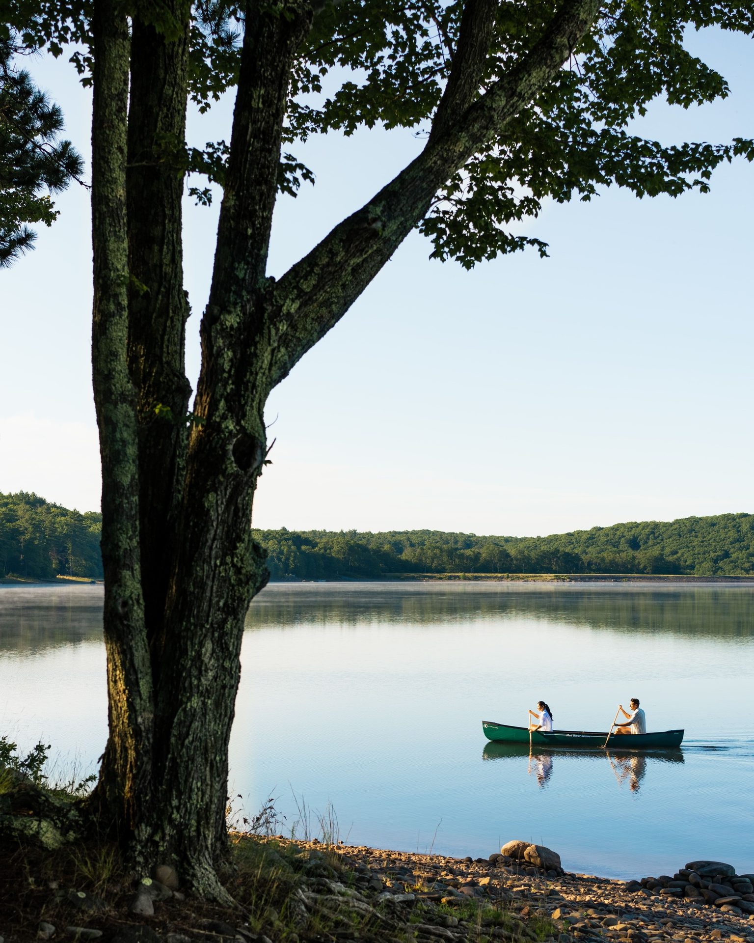 Boats and boating--Equipment and supplies, Natural landscape, Water, Sky, Plant, Tree, Lake, Vehicle, Watercourse