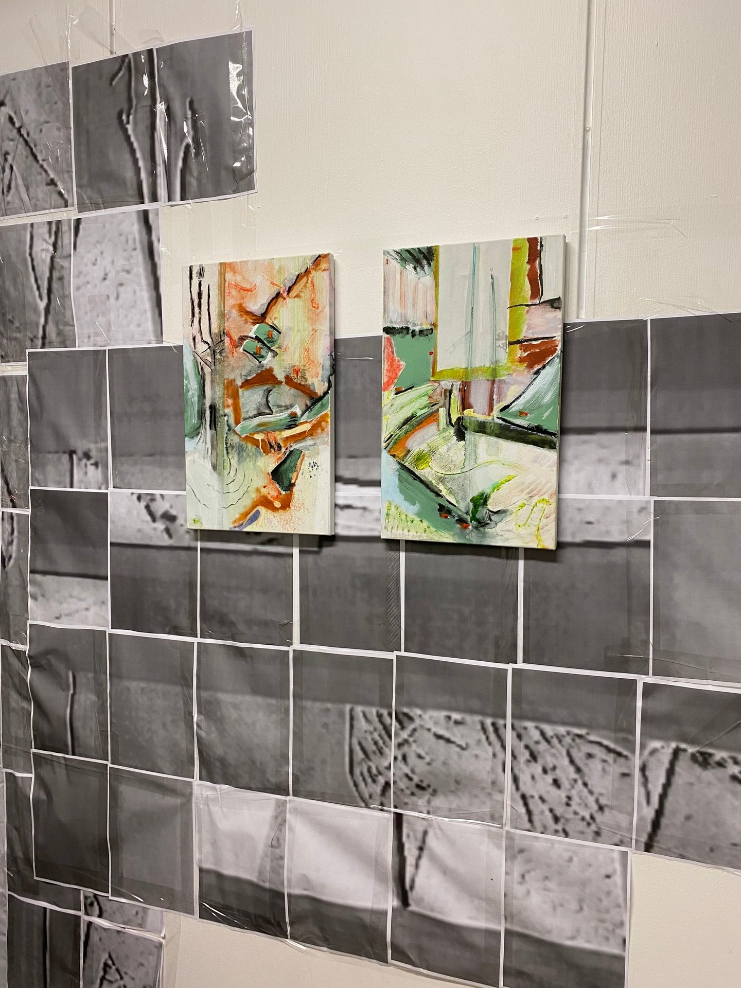 Interior design, Rectangle, Art, Floor, Flooring