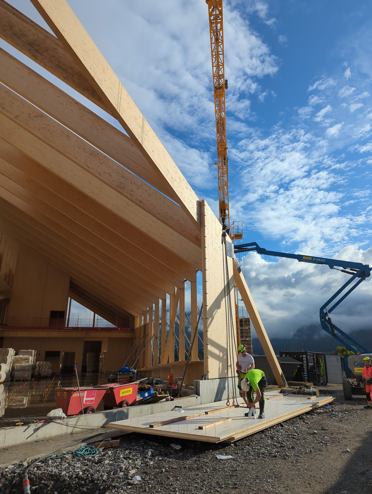 Composite material, Wood, Construction, Beam