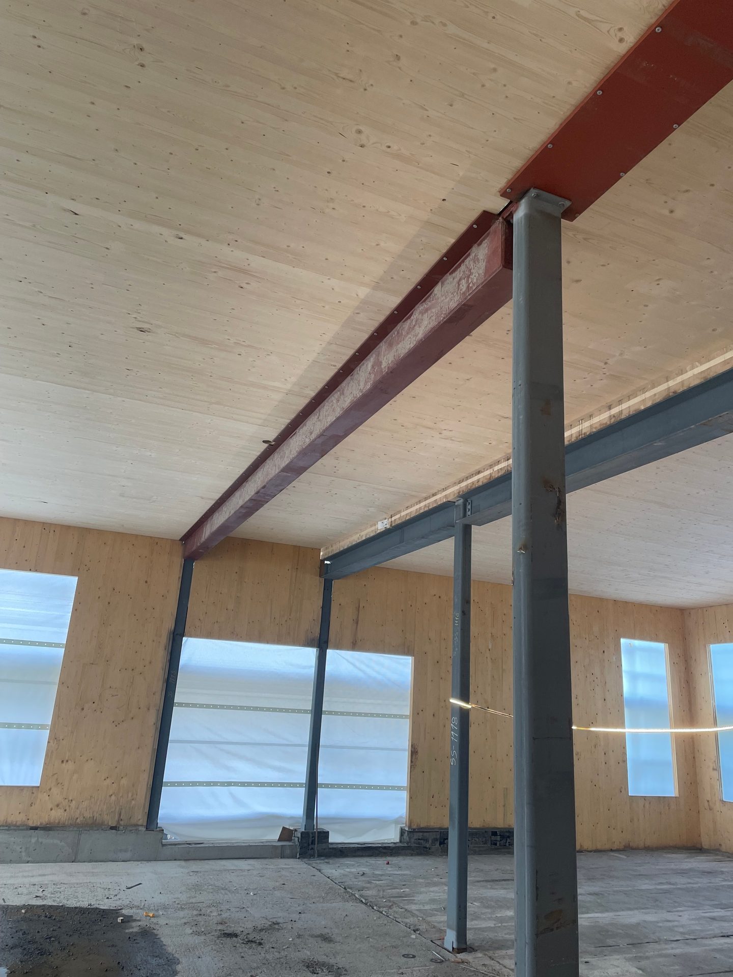 Composite material, Wood stain, Ceiling, Floor, Flooring, Beam