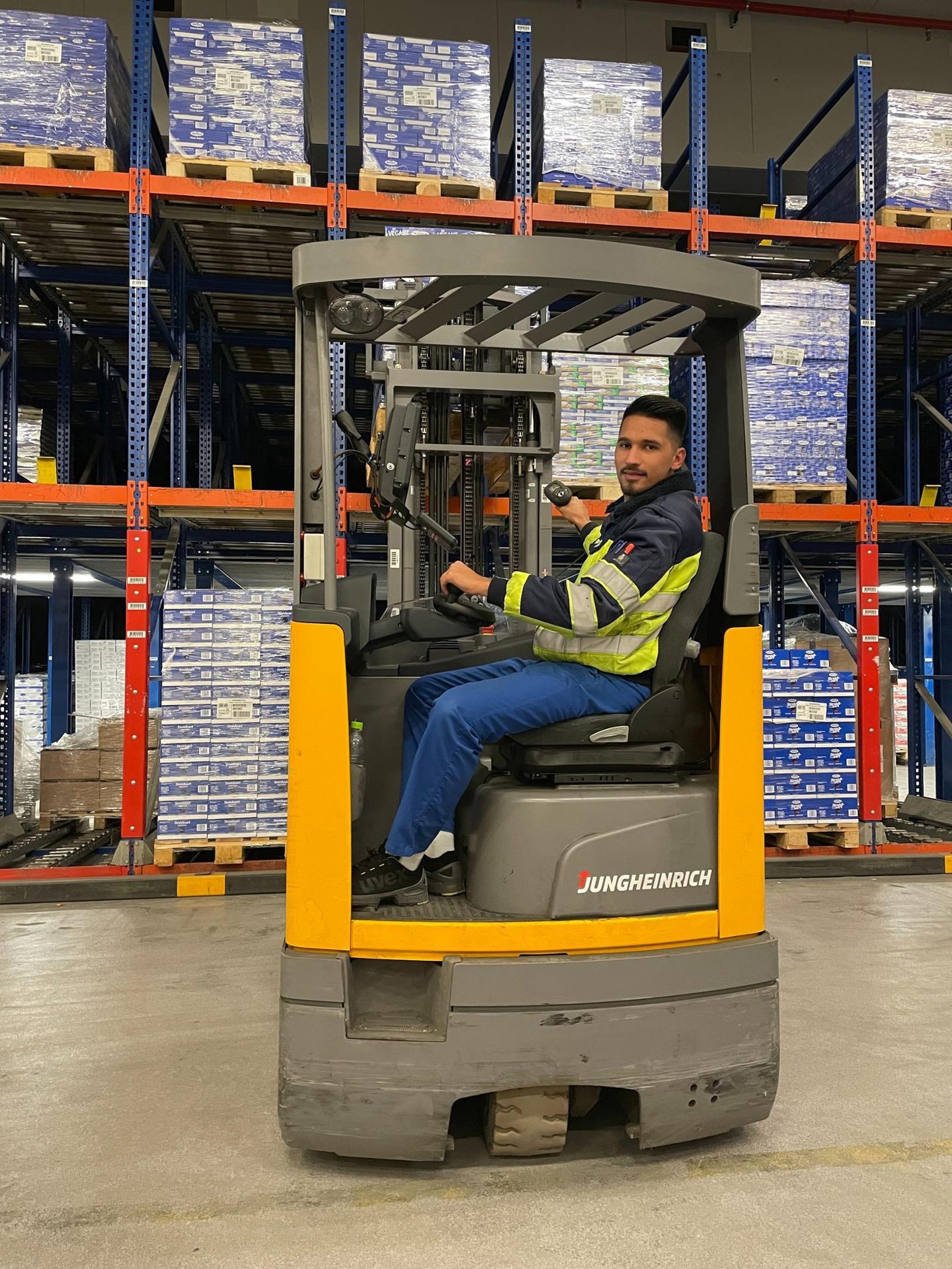 Forklift, Workwear, Warehouse, Machine, Inventory