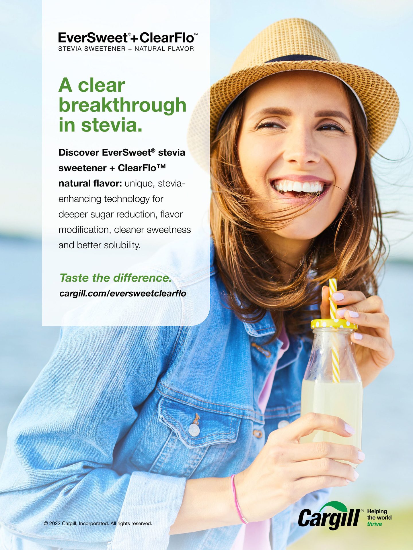 Sun hat, Plastic bottle, Smile, Fedora, Gesture, Happy
