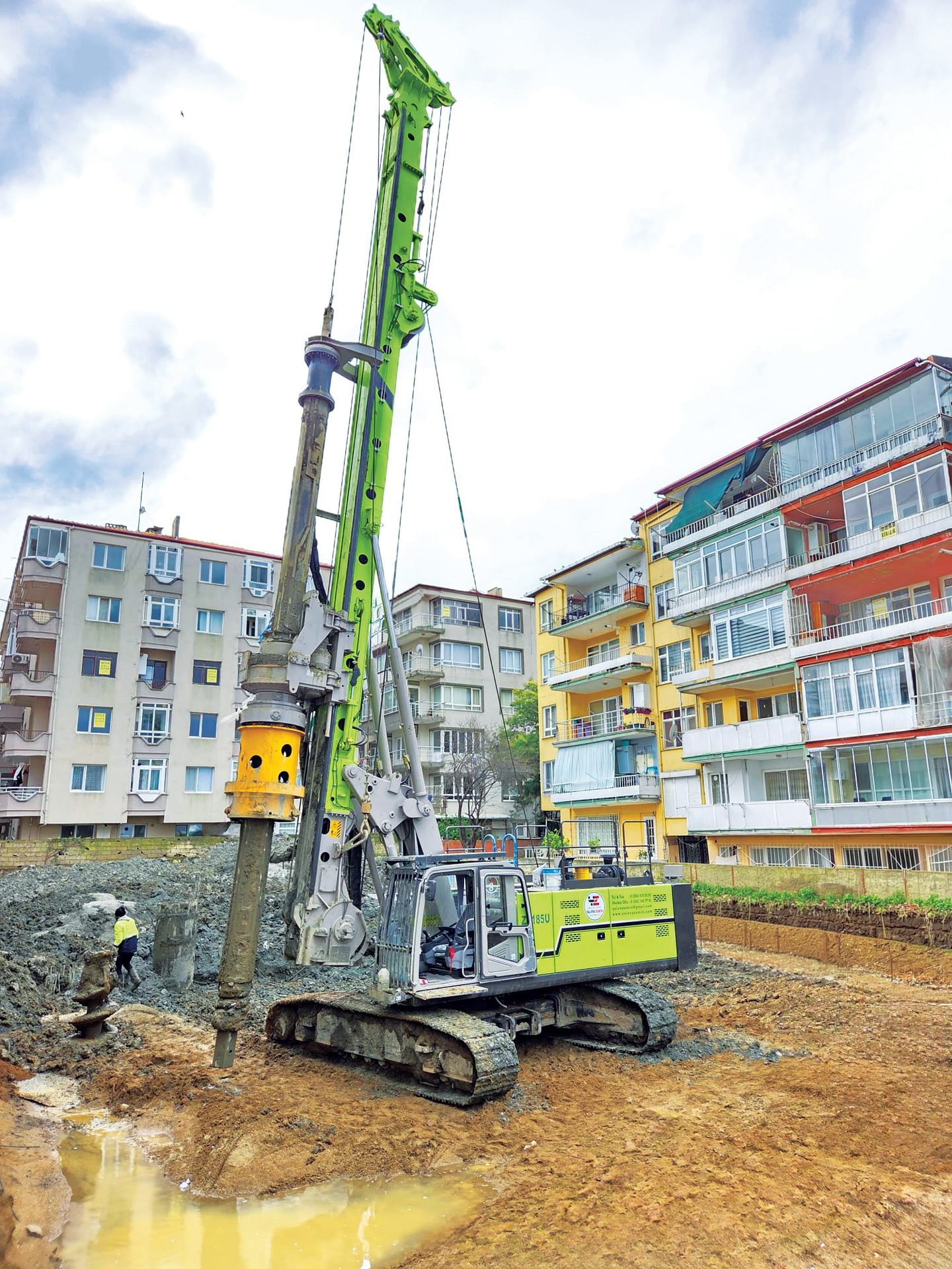 22-Yalova Zemin Mühendislik, Zoomlion ZR185 ile sahadaki gücünü