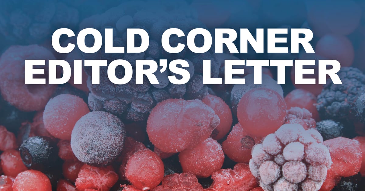 Cold Corner Editors Letter