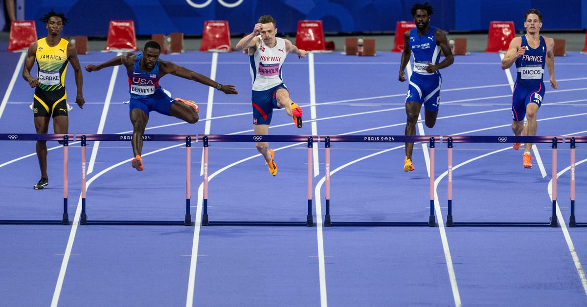 400 meter hekk, menn