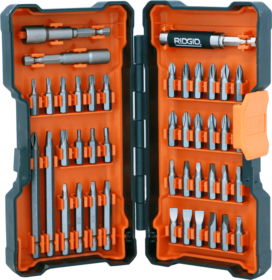 Ridgid drill bit 2025 set