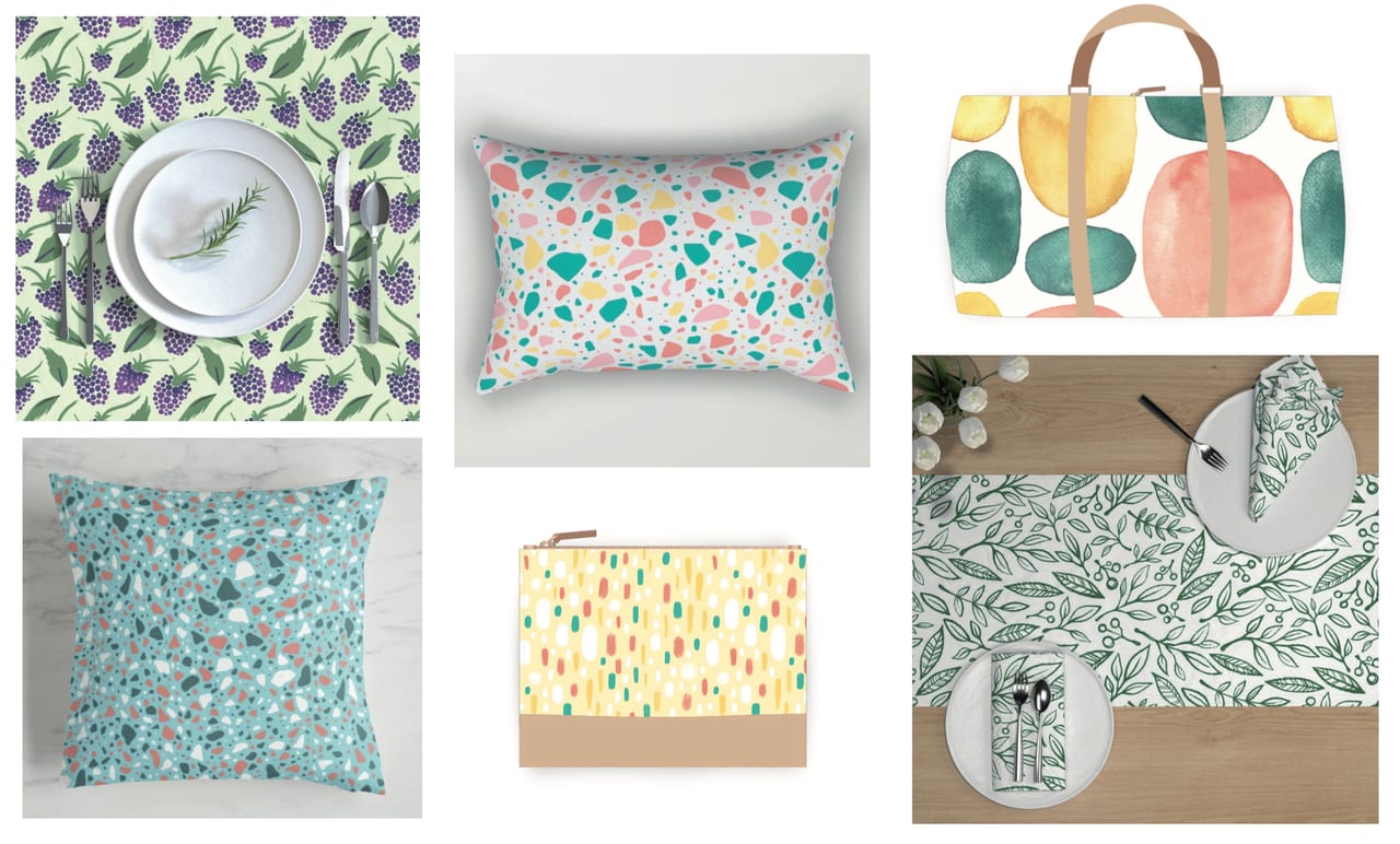 Interior design, Green, White, Dishware, Rectangle, Textile, Sleeve, Drinkware, Pillow, Font