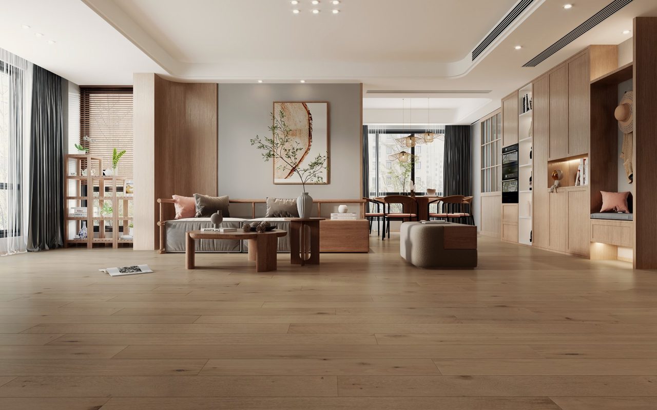 Picture frame, Interior design, Wood, Building, Table, Hall, Flooring, Floor