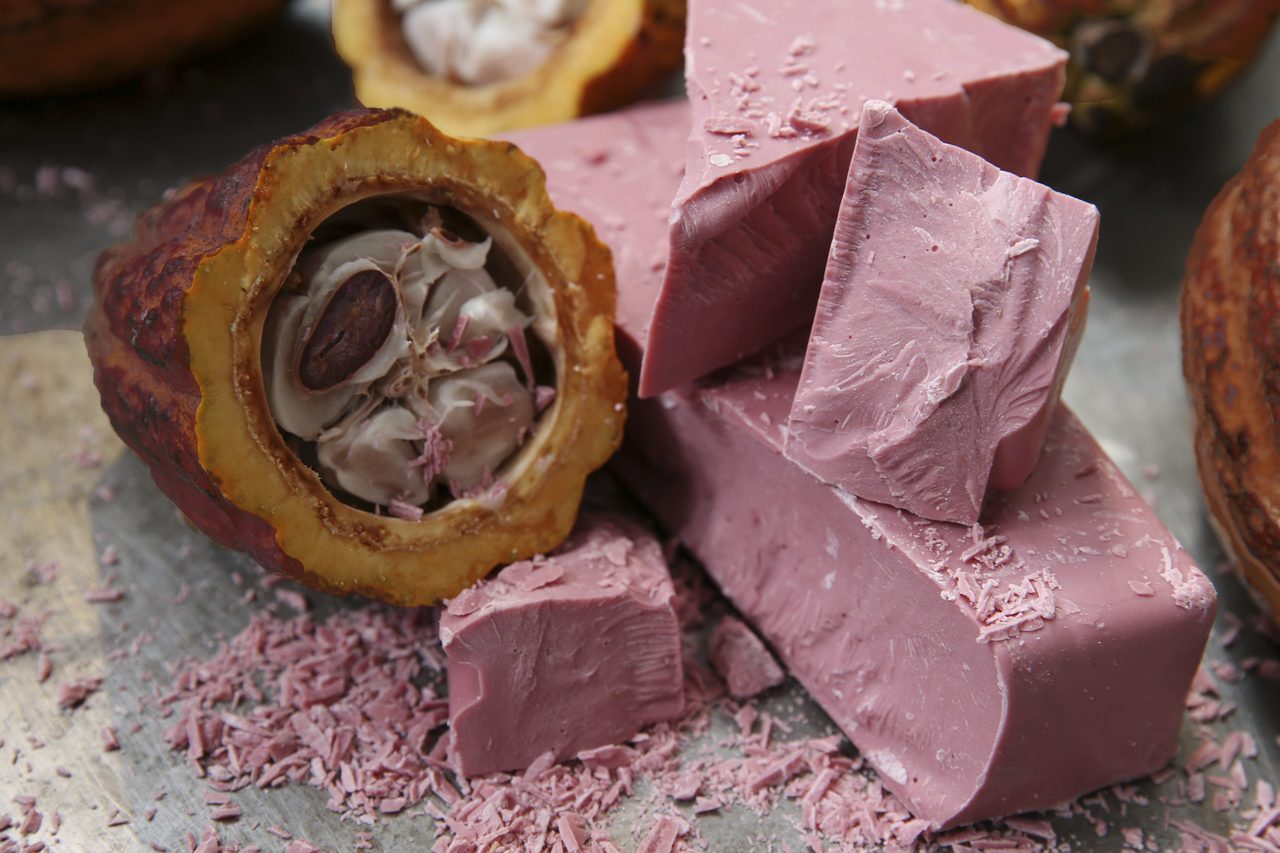 Food, Ingredient, Recipe, Cuisine, Ruby chocolate, Cacao pod