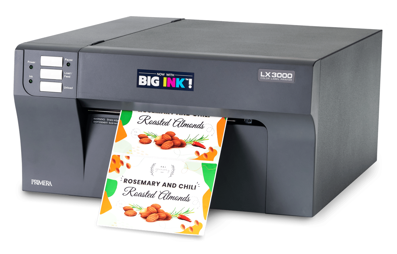 Color label printer, Printer, Output device, Label maker, Desktop, Grey