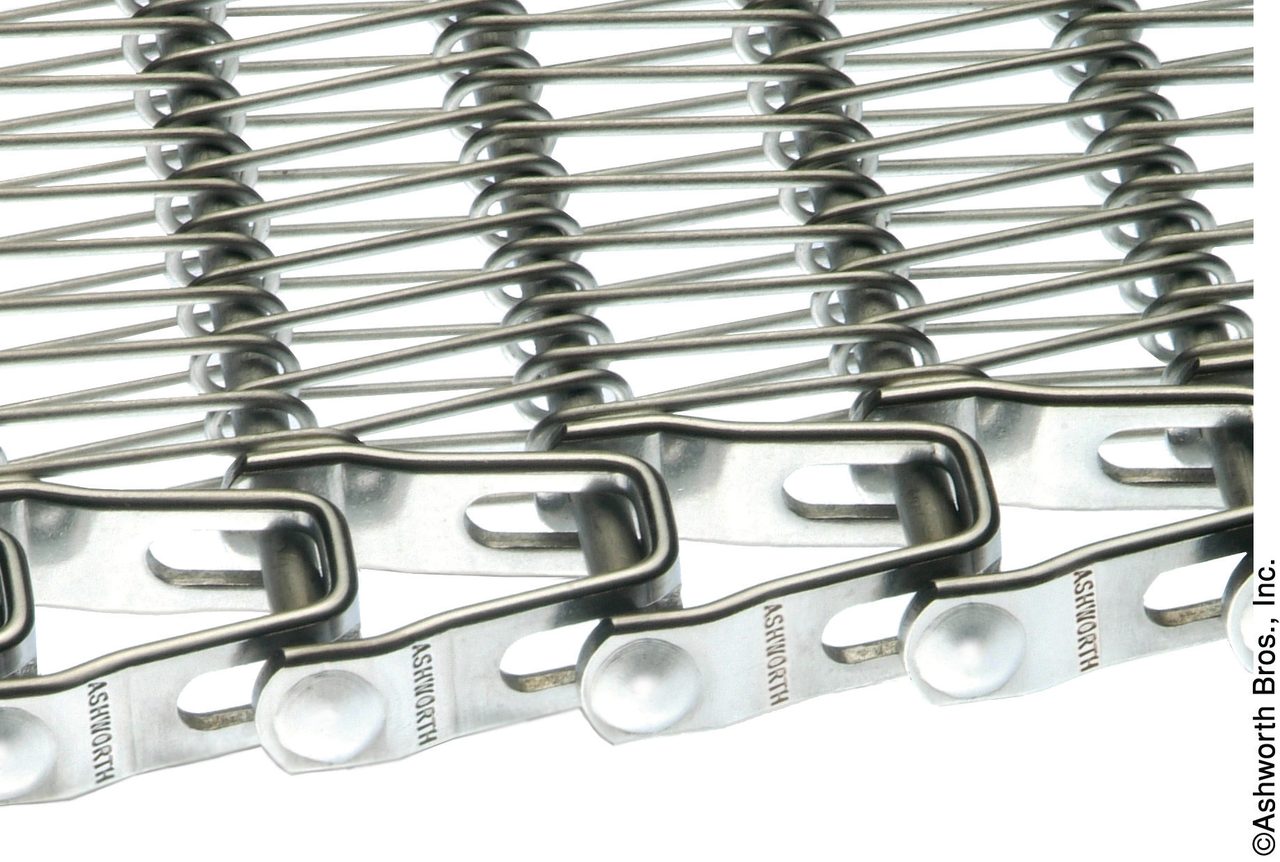 Conveyor belt, Cooling belt, Metal, Interlocking mesh, Chain