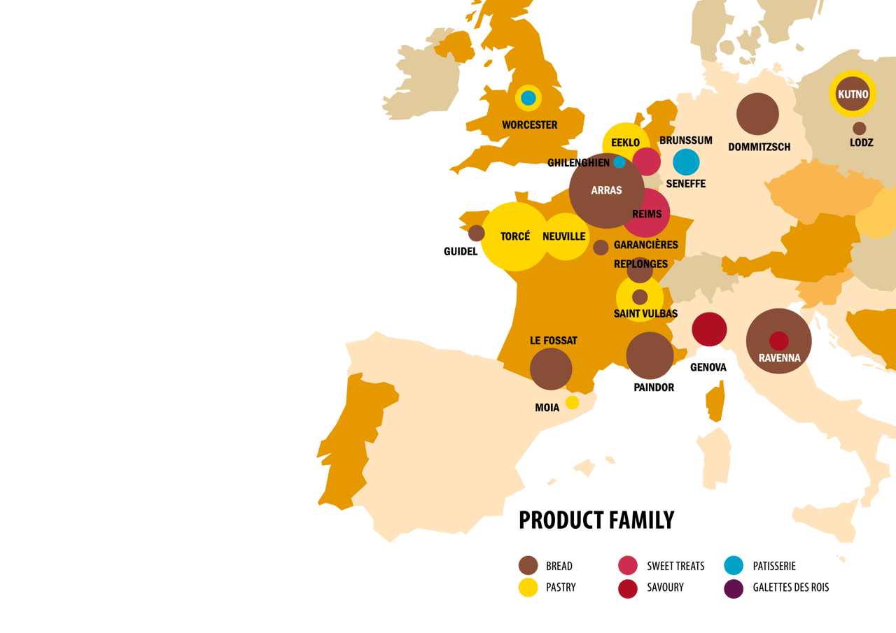 Map, Europe, Colorful, Dots, Area, Geography, Text, Color key