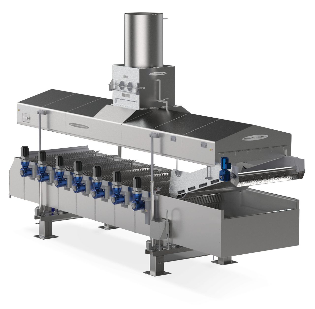 Machinery, Equipment, Industrial, Metal, Fryer, Vent
