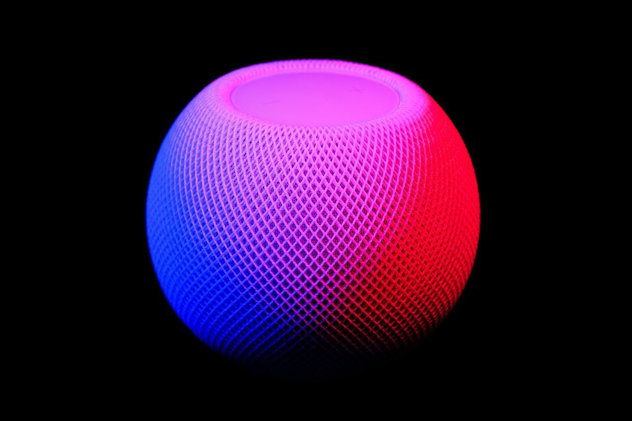 HomePod mini smart speaker by Apple