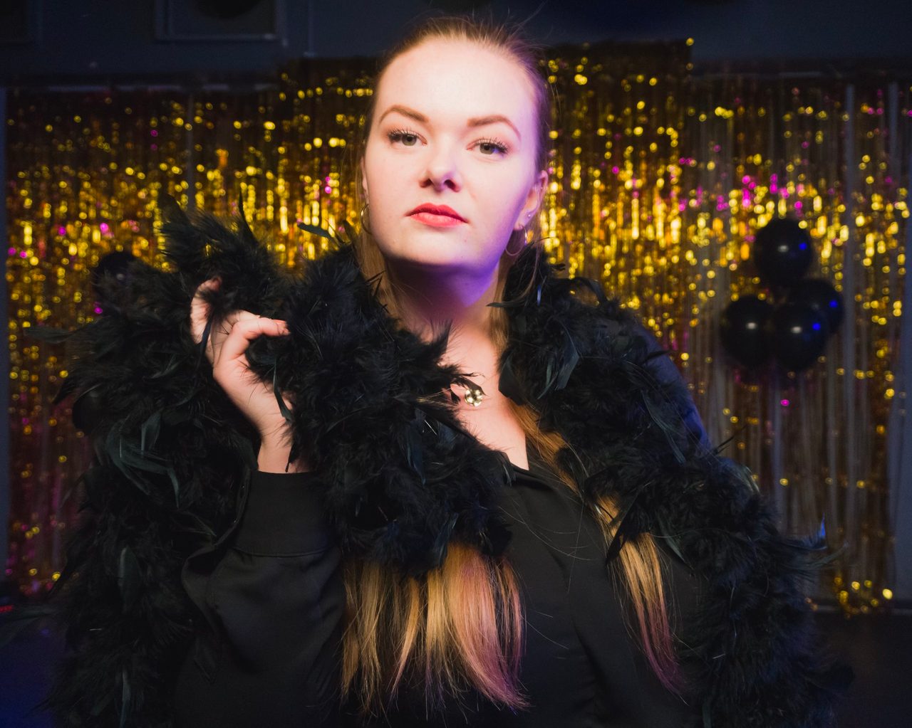 Flash photography, Street fashion, Lip, Purple, Lipstick, Eyelash