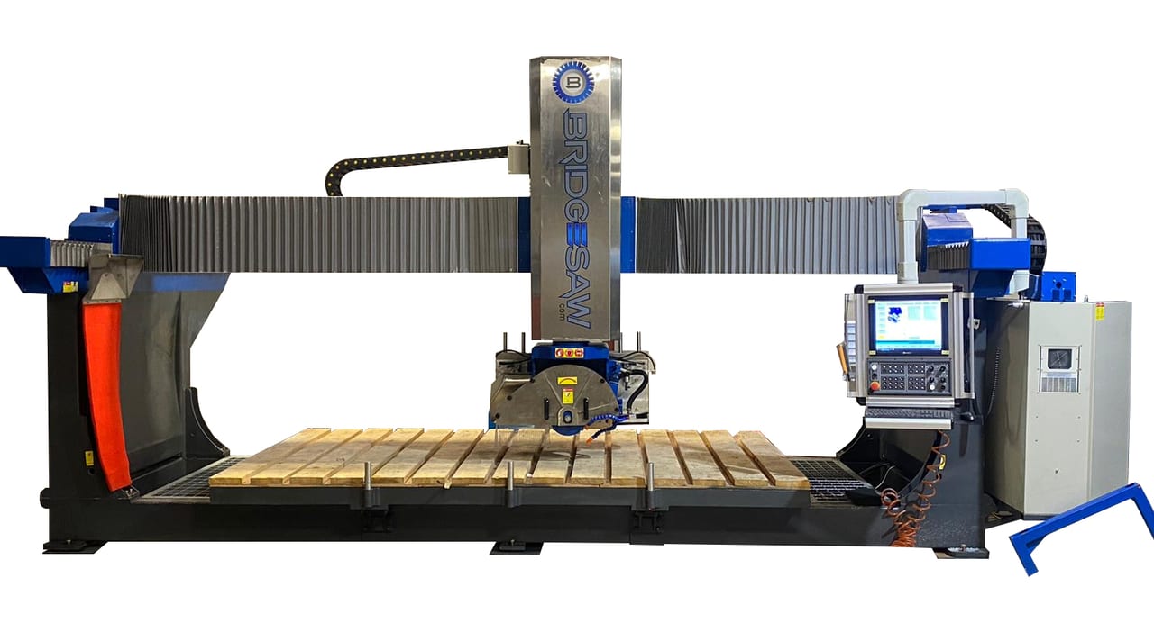 Diamond5 CNC Bridge Saw  Machine Tech Enterprises
