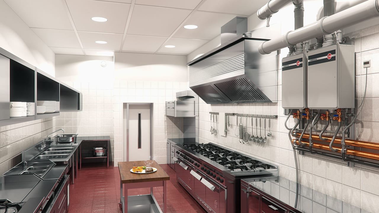 Gas stove, Interior design, Kitchen appliance, Cabinetry, Building, Countertop, Flooring, Floor