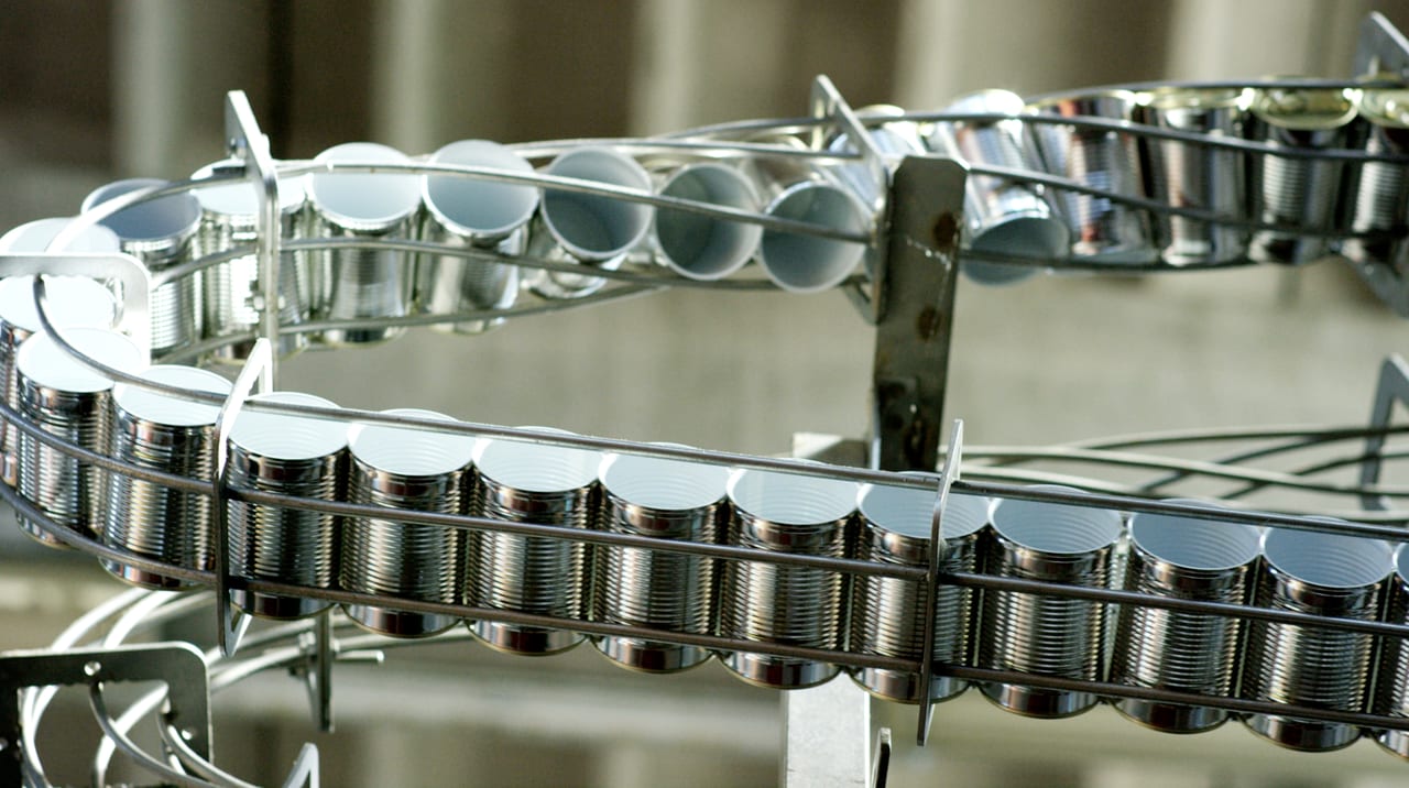 Industry automation that produces tinplate and aluminum packaging, to contain food and drink