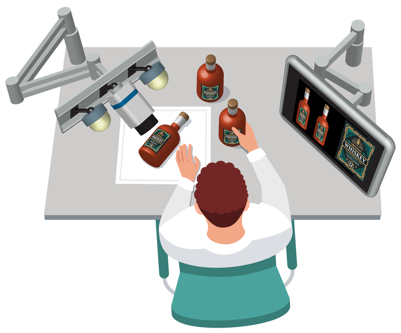 A fully integrated visual inspection system includes a camera, display, edge processing, and pre-packaged common inspection skills, while no code development platforms enable easy customization for unique requirements. 
