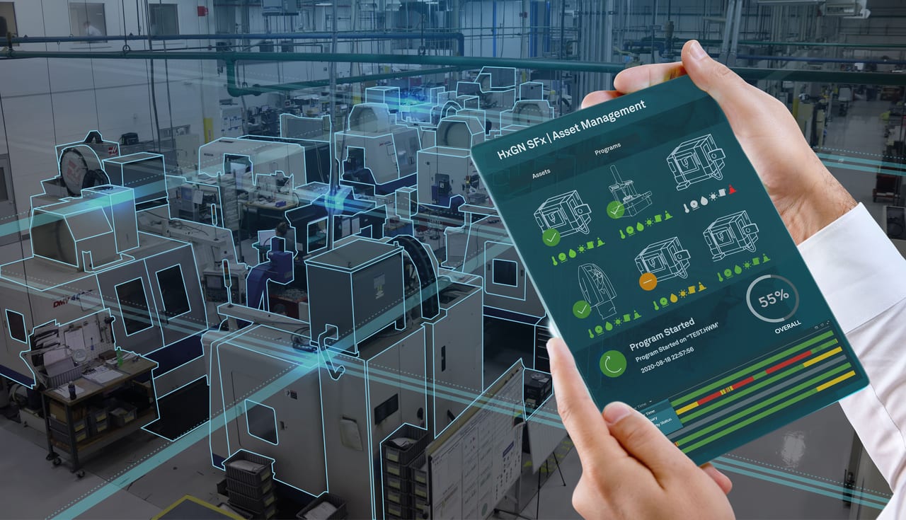 This provides access to machine performance metrics based on real-time data to assets such as machine tools, coordinate measuring machines and laser trackers. This technology allows manufacturers to easily monitor key assets of a single site or multiple factories around the world from a one centralized dashboard. 