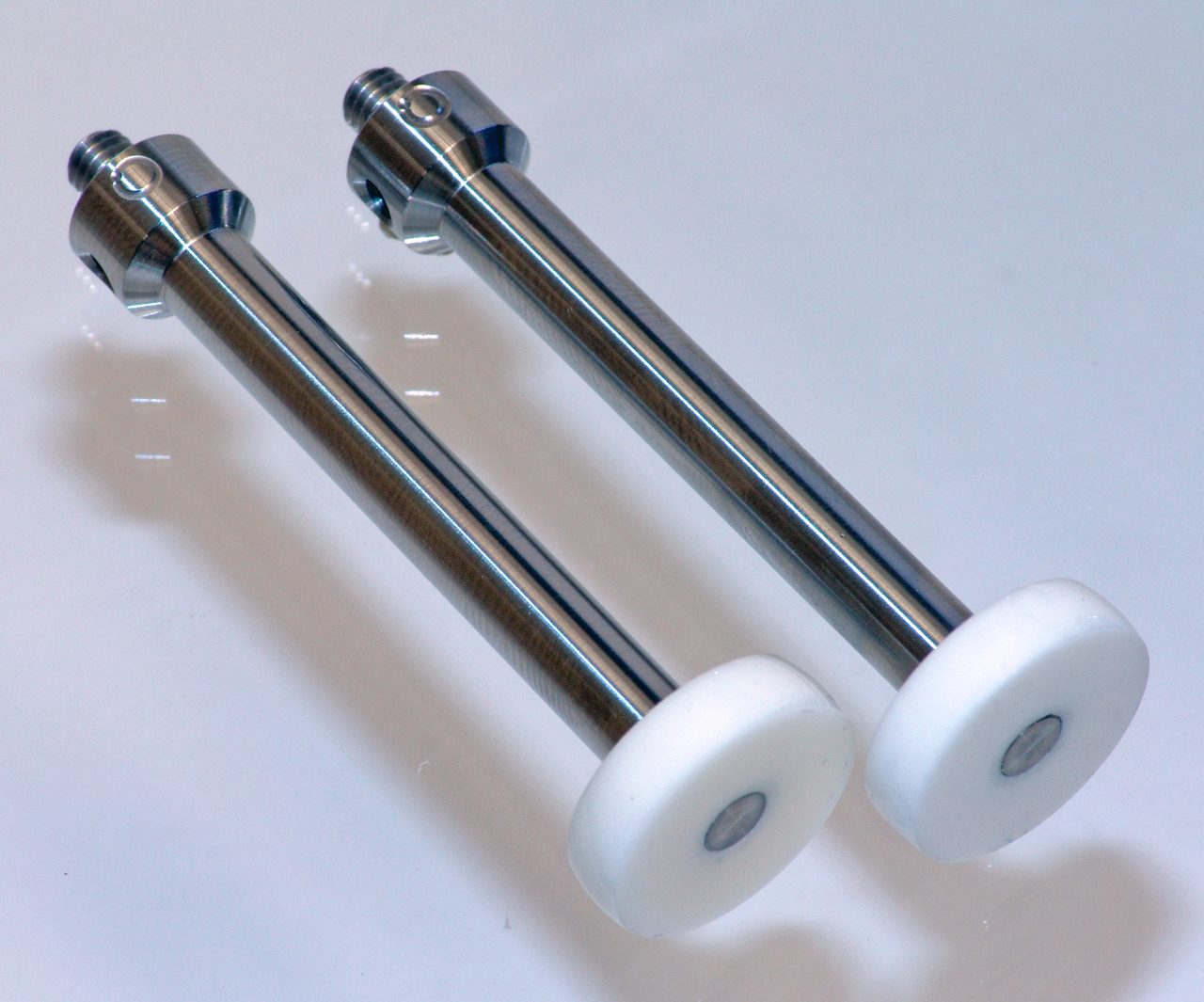 Figure 5: Custom ceramic disk styli