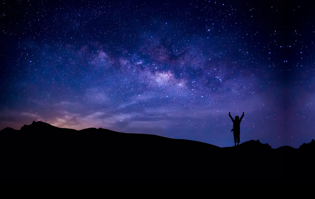 Natural environment, Sky, Atmosphere, Cloud, Light, Azure, Black, World, Purple