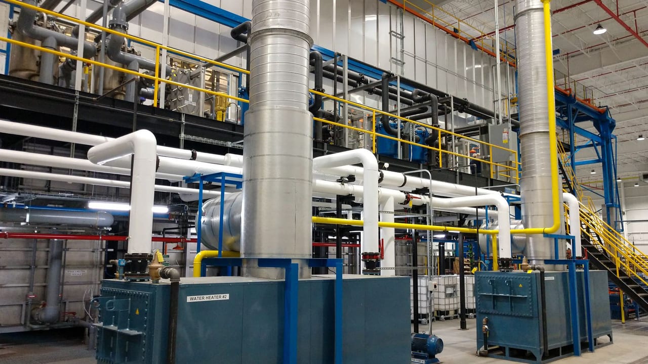 Paint Line System Boilers