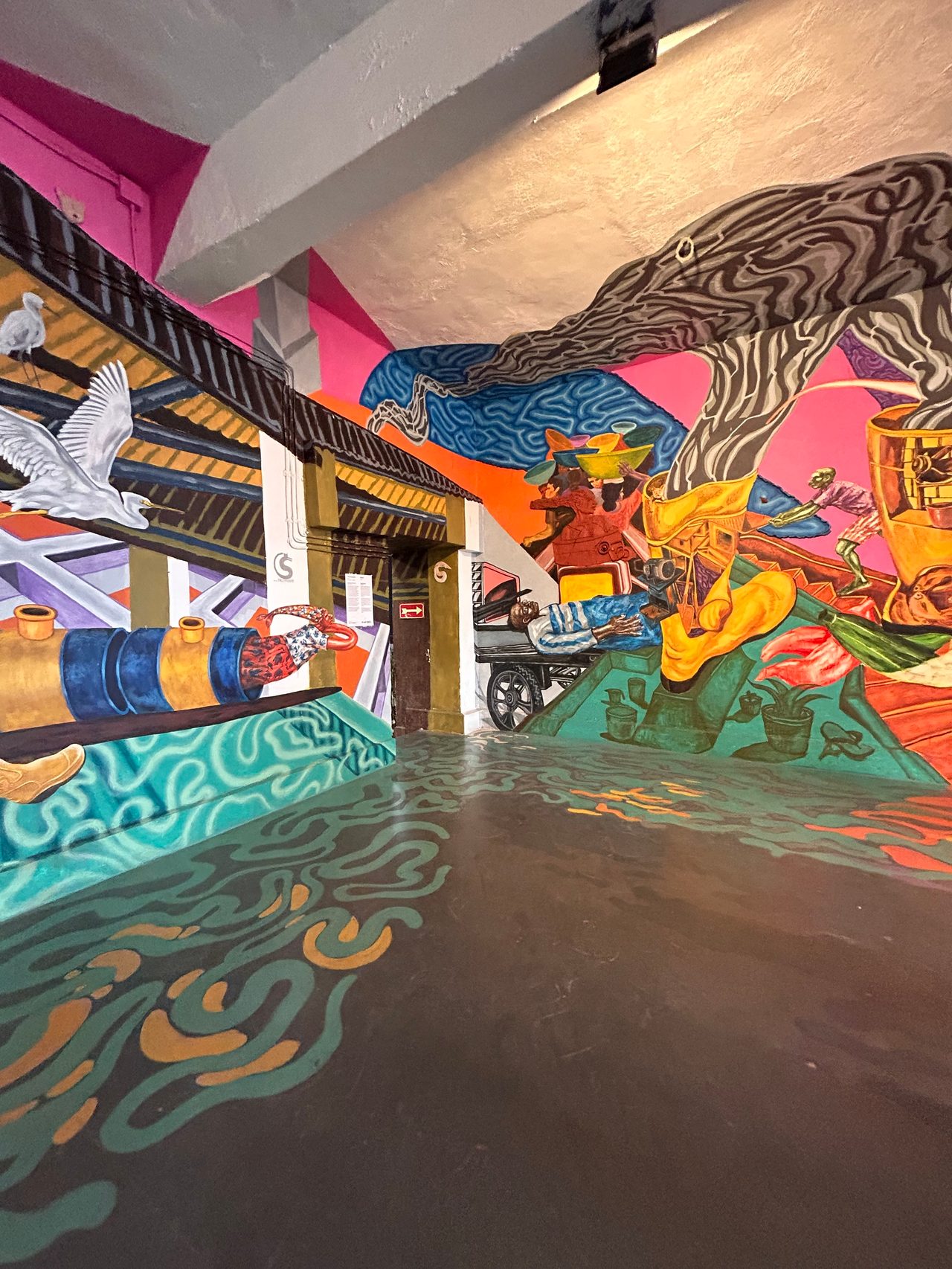 World, Paint, Art, Wall, Graffiti, Line