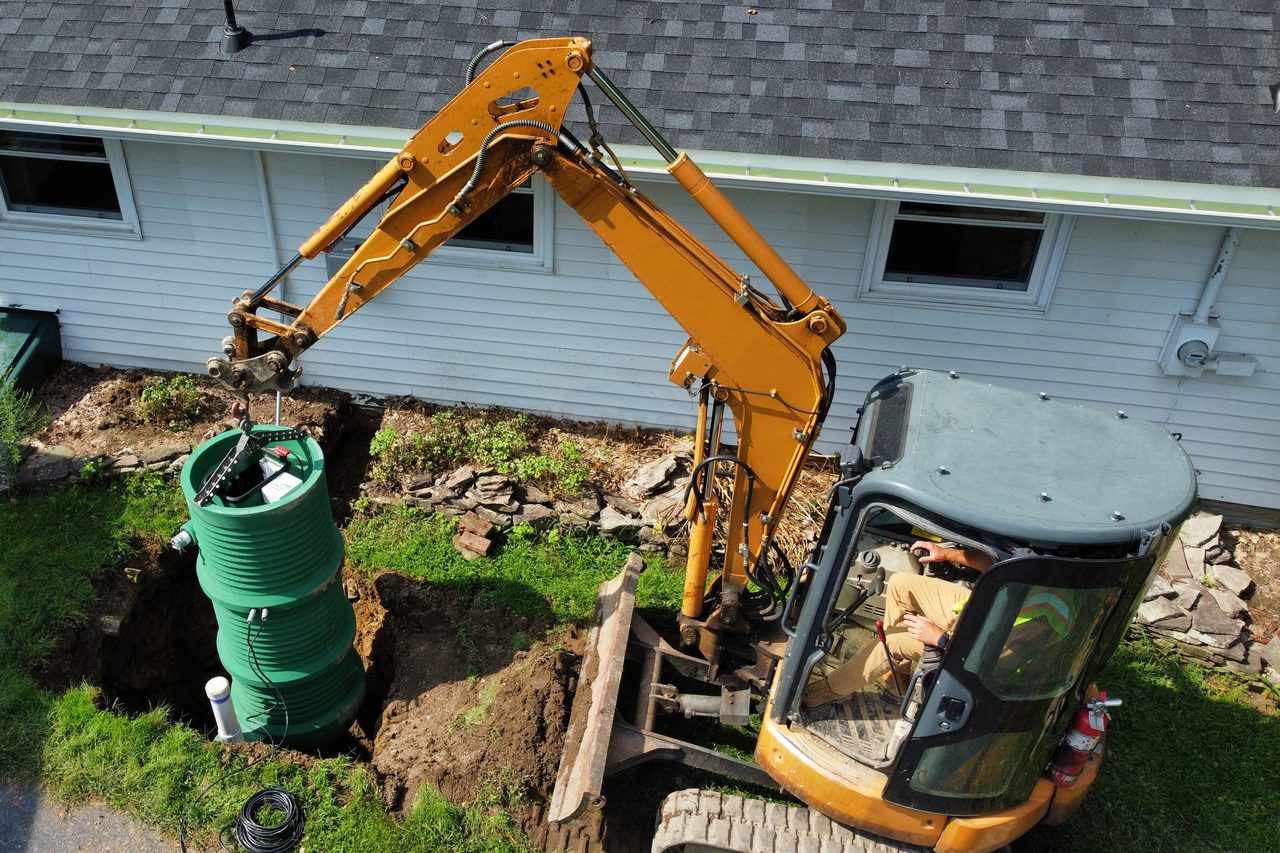 Power Sewer Install