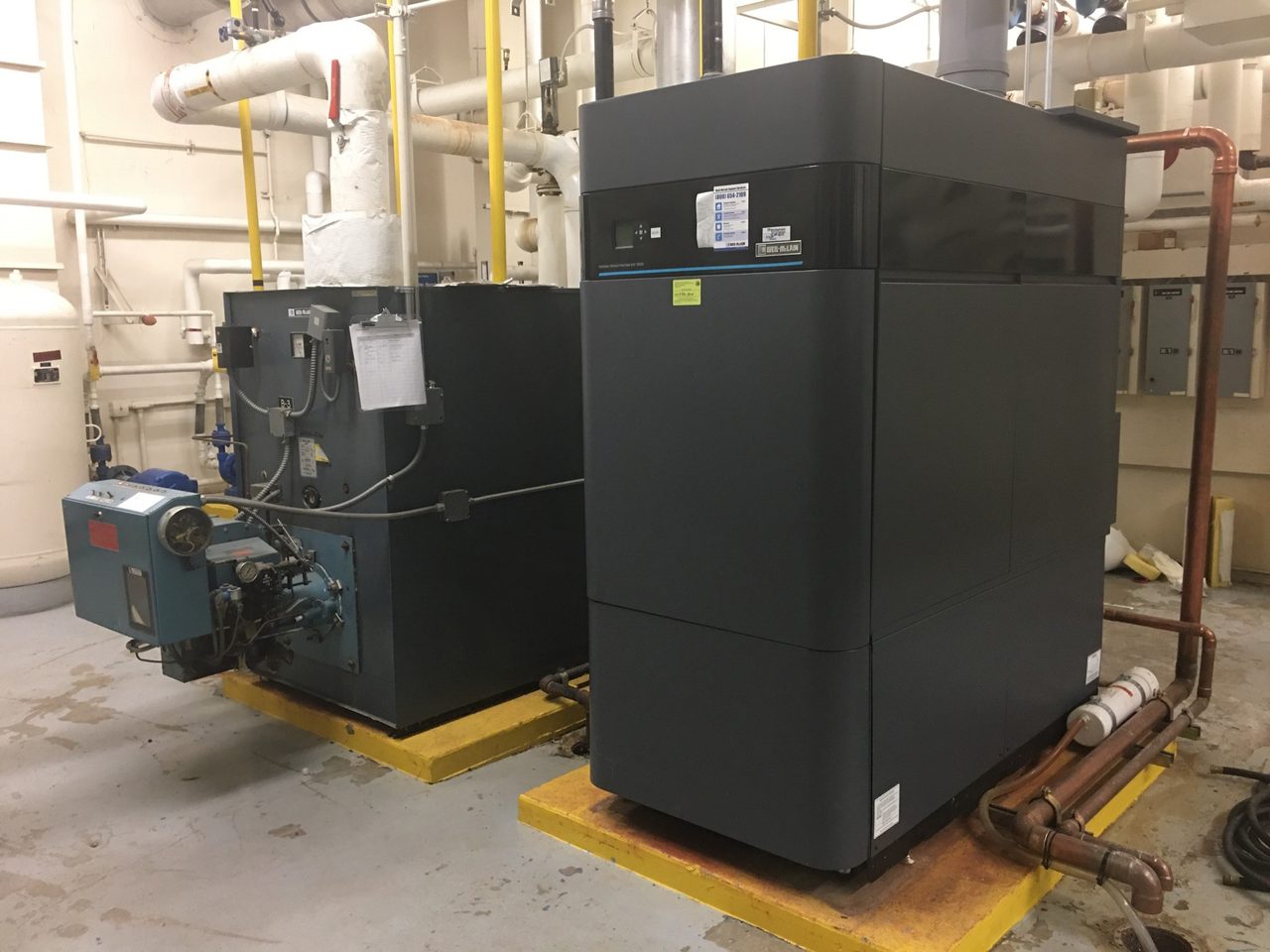 Weil-McLain Commercial Condensing and Non-Condensing Hybrid Boiler