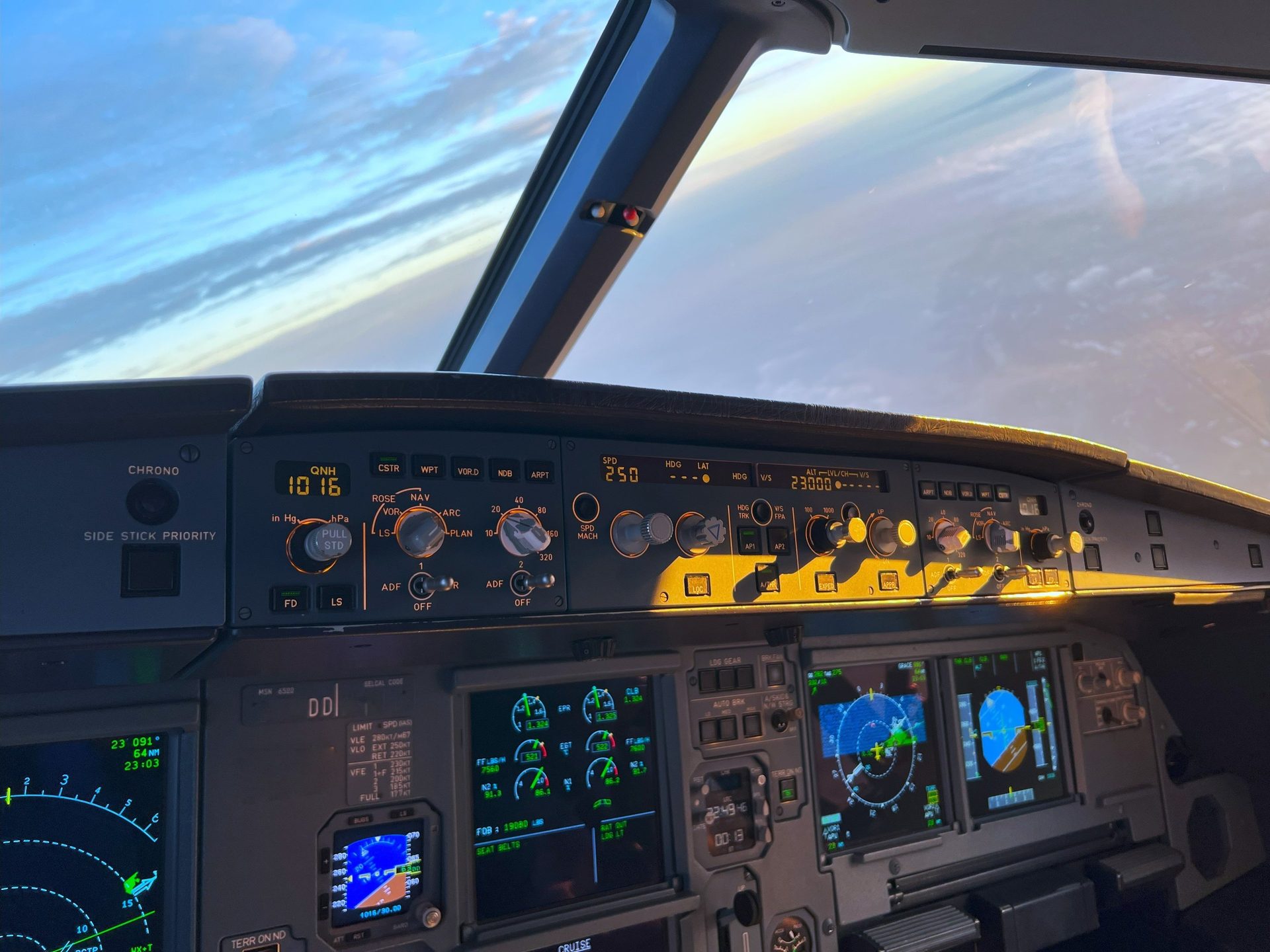 Flight instruments, Air travel, Sky, Cloud, Aircraft, Cockpit, Airplane, Aviation, Gauge, Vehicle