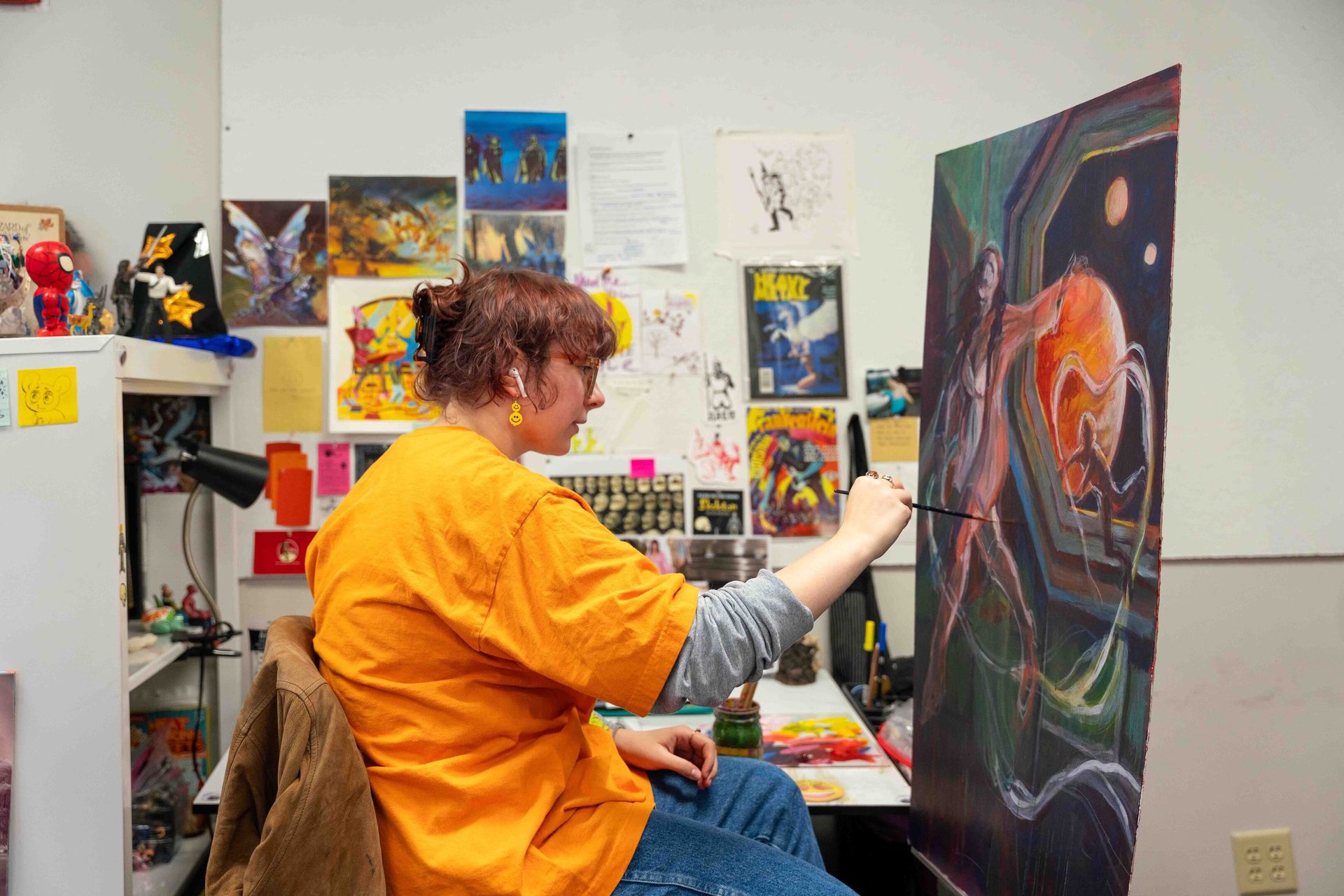 Creative arts, Automotive design, Artist, Chair, Art, Painter