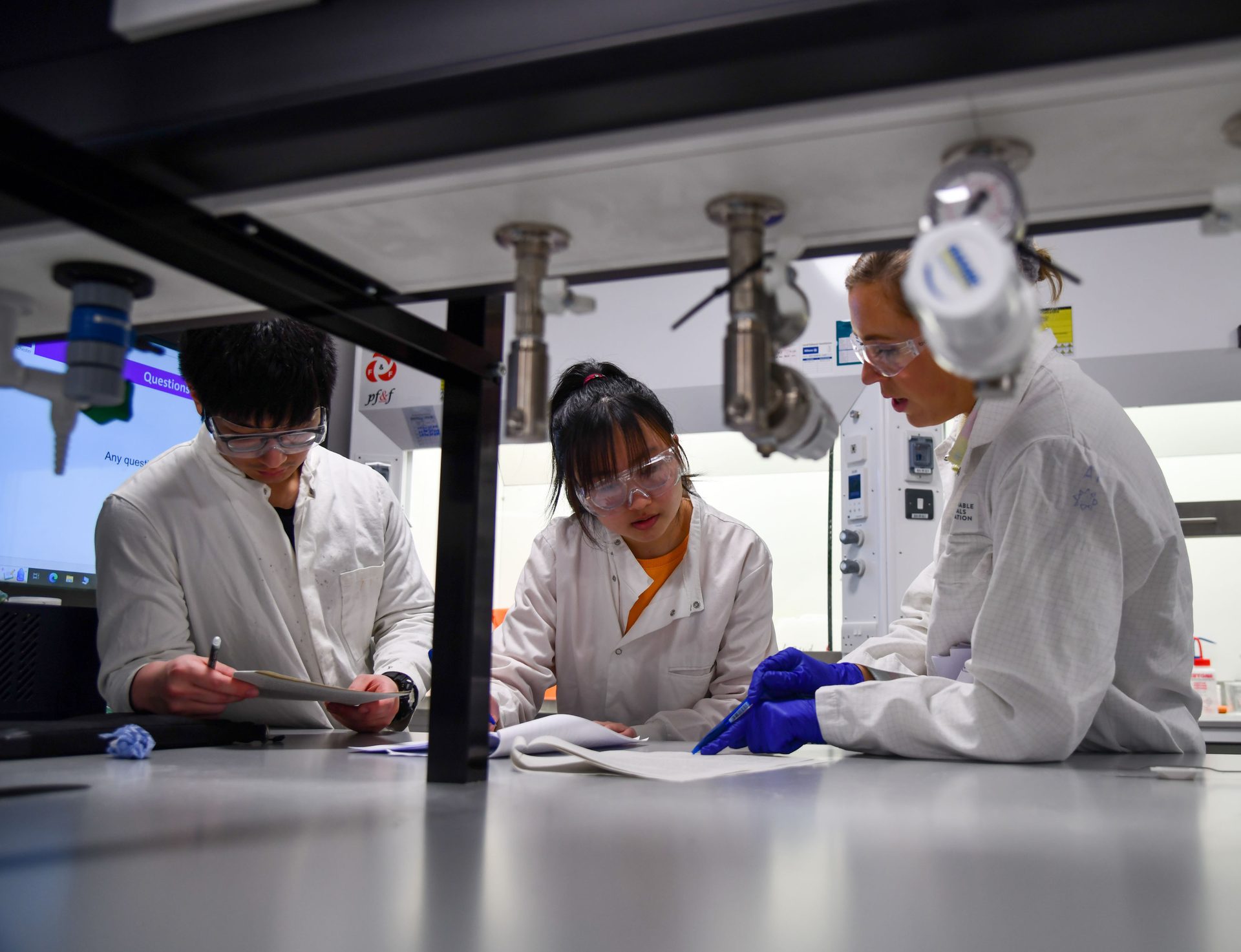 Safety glove, Table, Workwear, Research