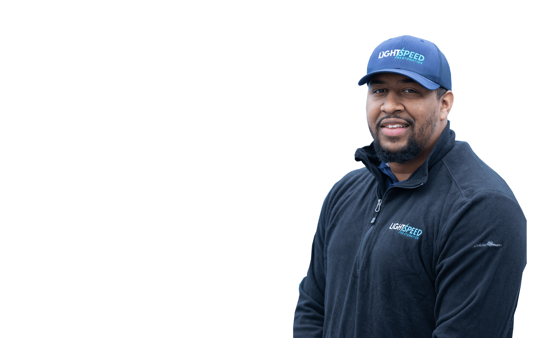 Cricket cap, Sleeve, Gesture, Beard, Smile