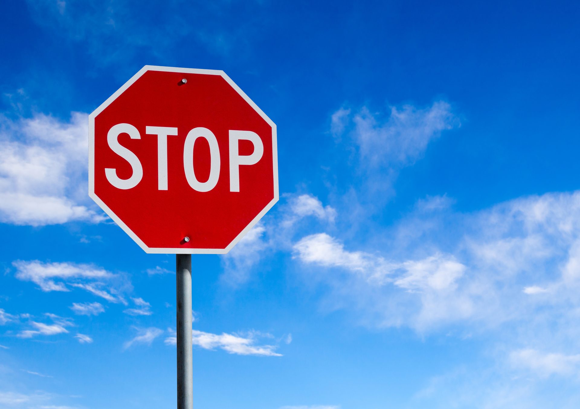 Stop sign, Natural landscape, Cloud, Sky