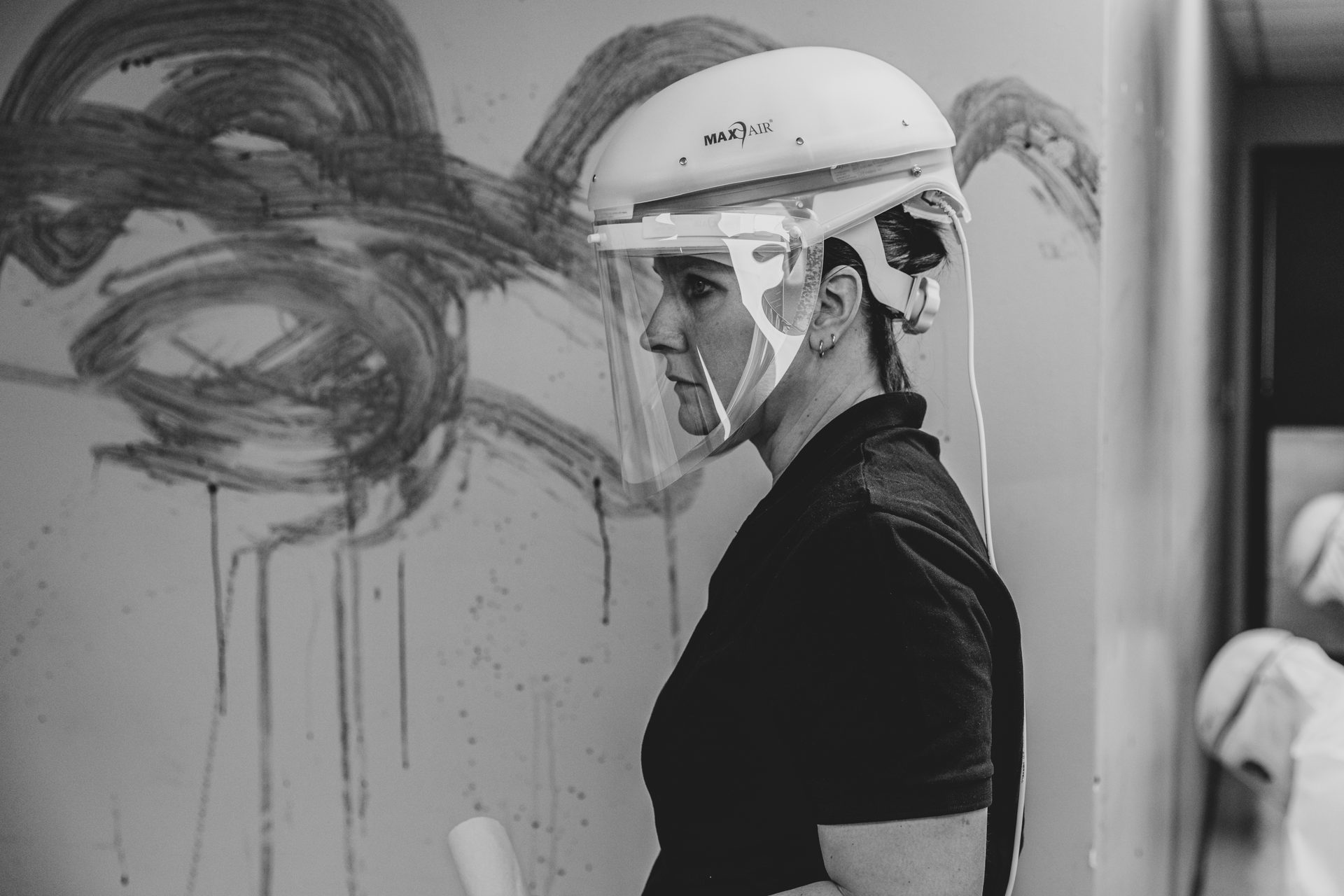 Vision care, Sports gear, Helmet, Goggles, Style, Workwear, Black-and-white, Eyewear