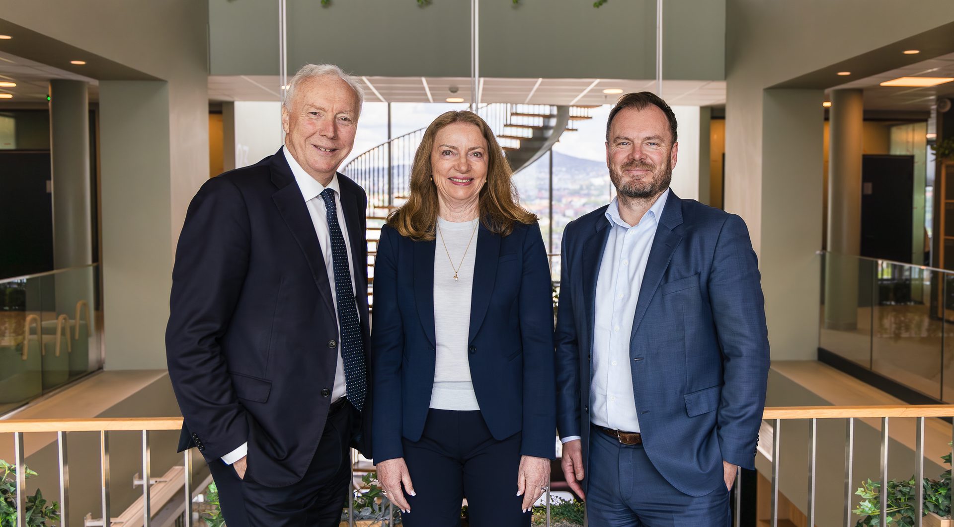 Ledertrioen i Sopra Steria