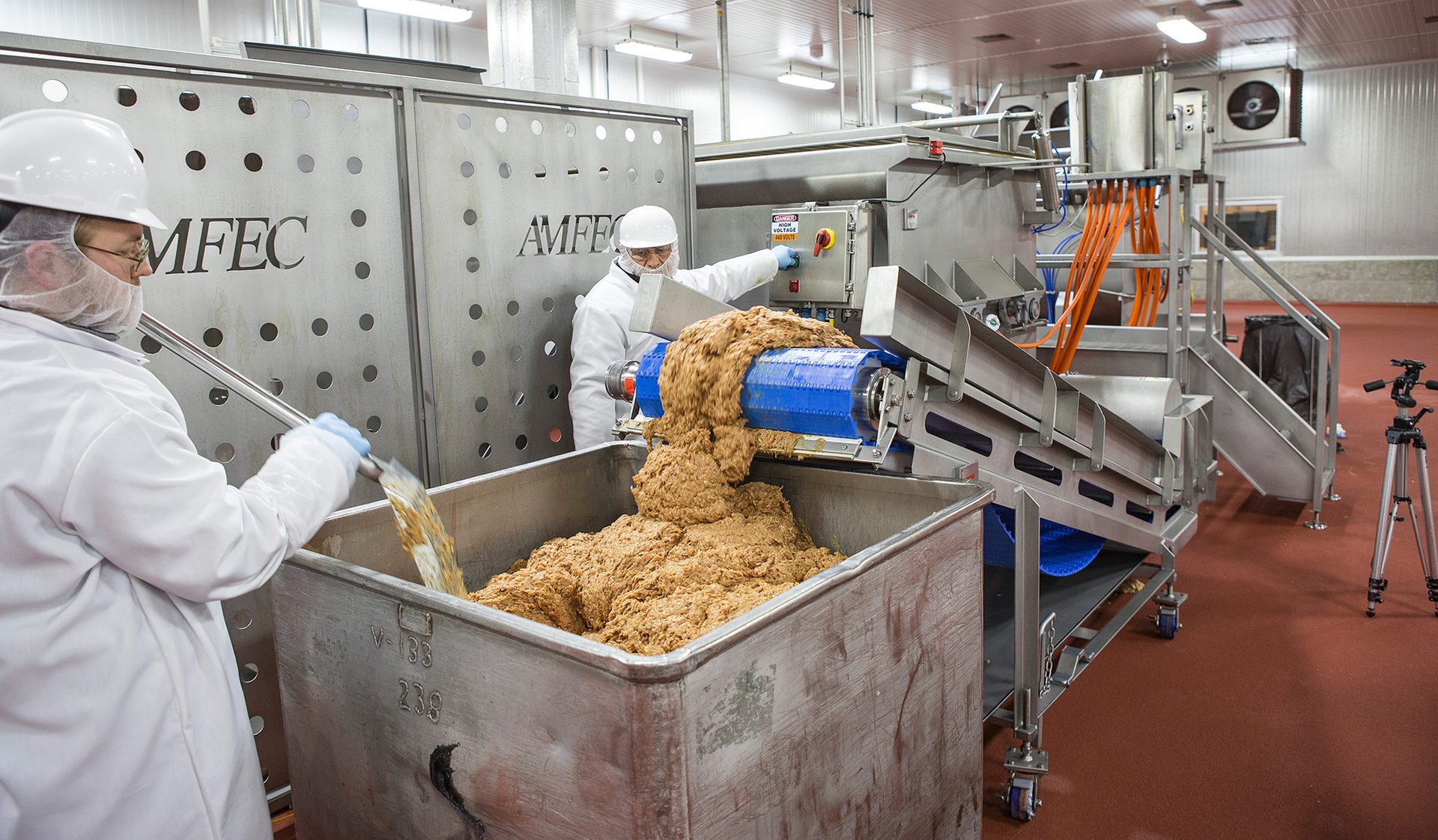 Separating raw from RTE plant sections