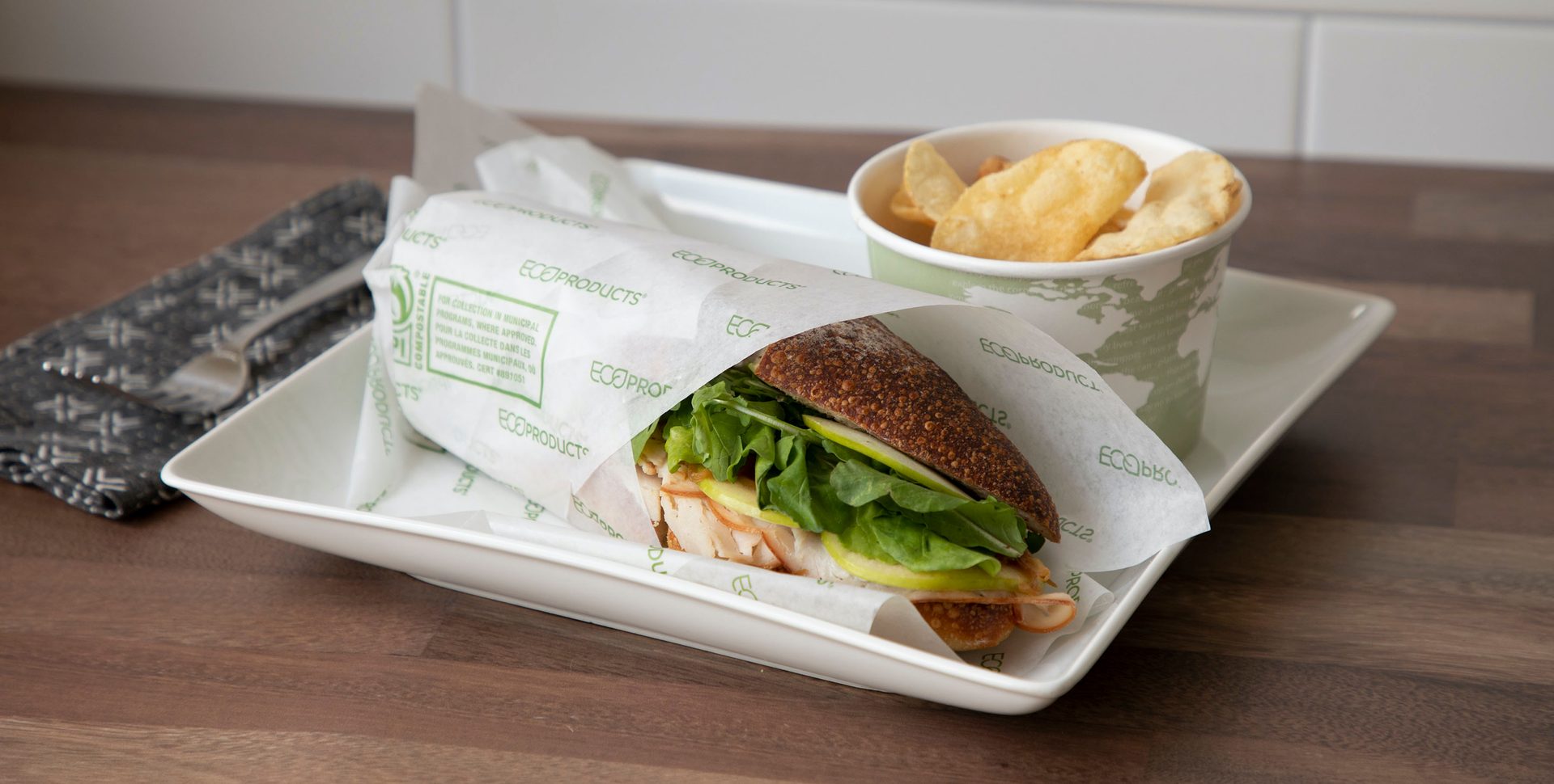 Eco Products Sandwich Wrap 