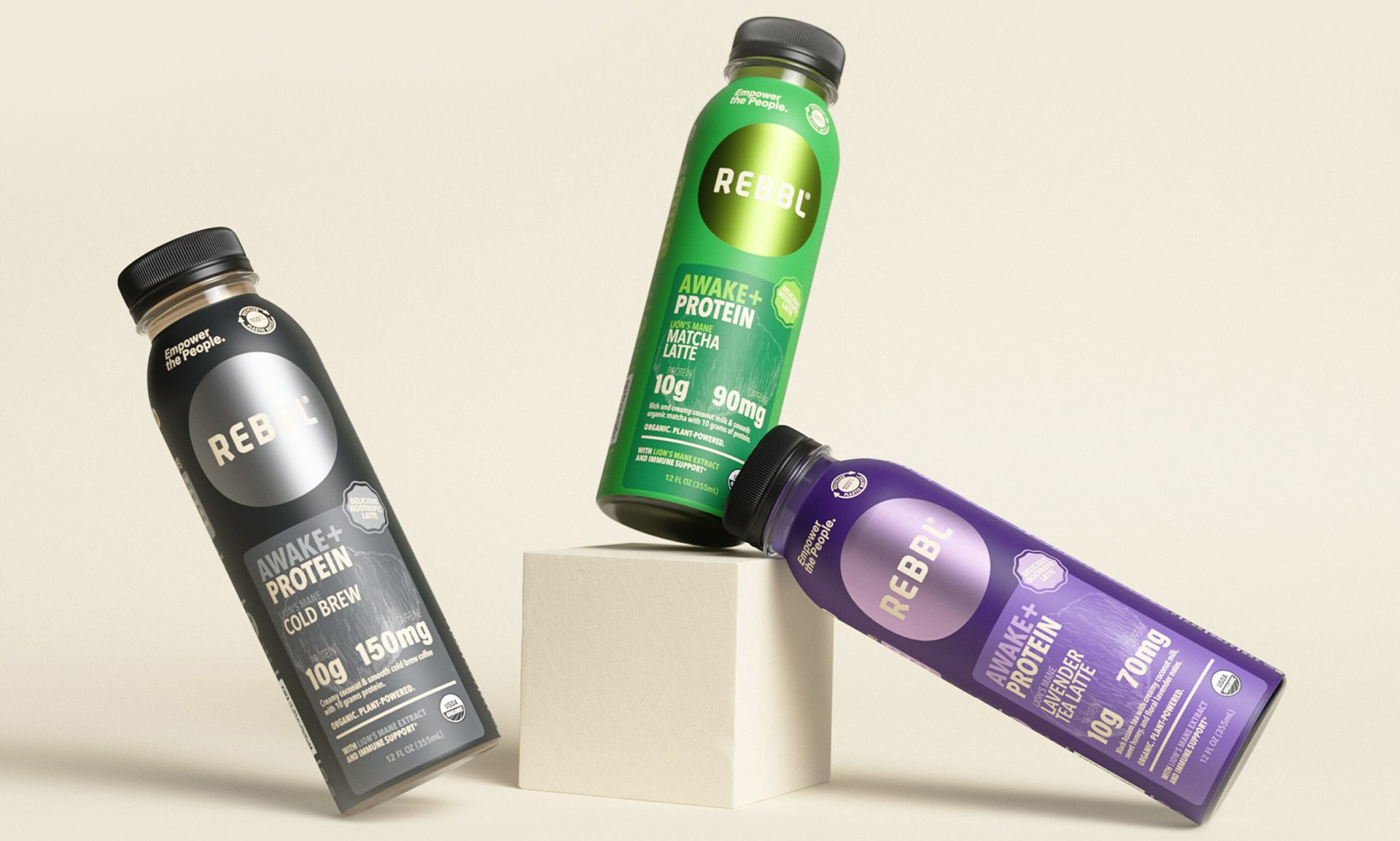 REBBL PR Awake Protein Latte Lineup